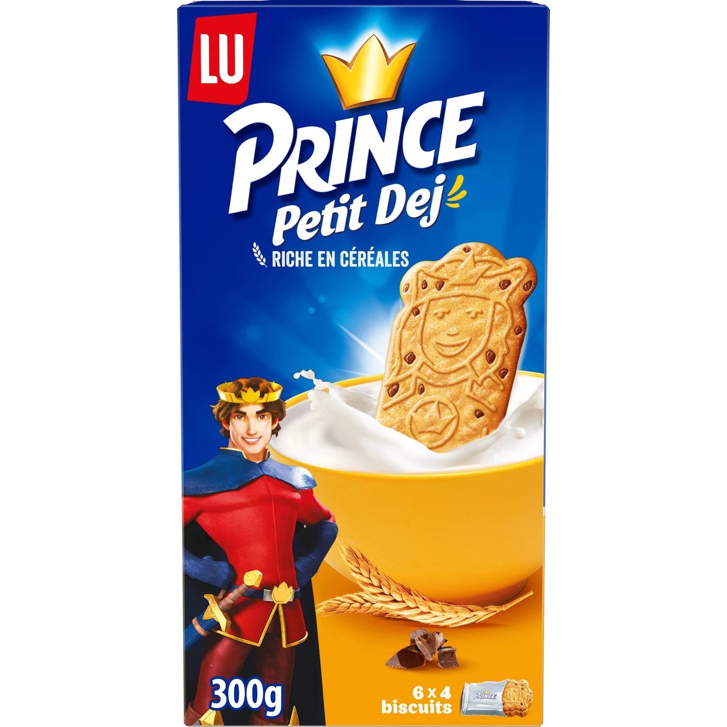 LU, Prince Cereal Breakfast Biscuits with Chocolate Chips - Frenchy Candy