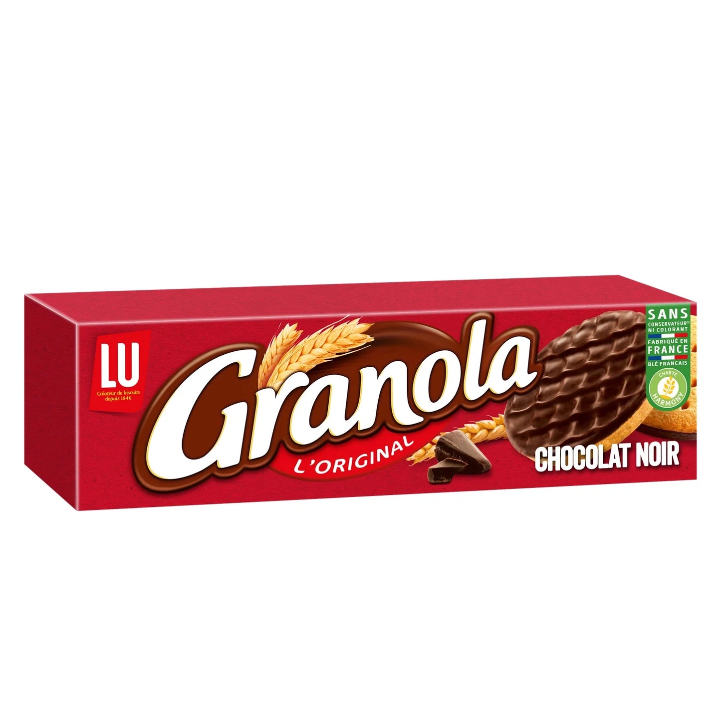 LU, Granola shortbread biscuits coated in dark chocolate - Frenchy Candy