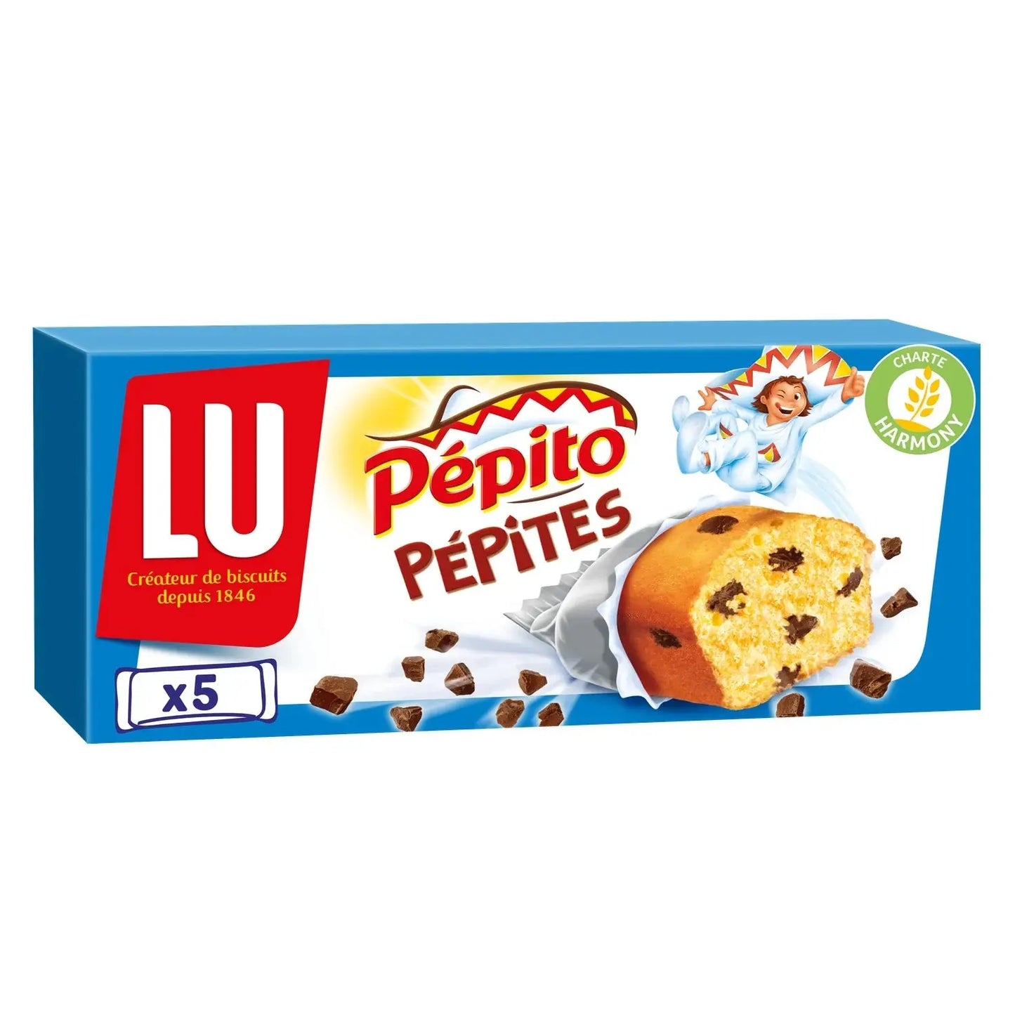 LU, Pepito Chocolate Chip Cakes - Frenchy Candy