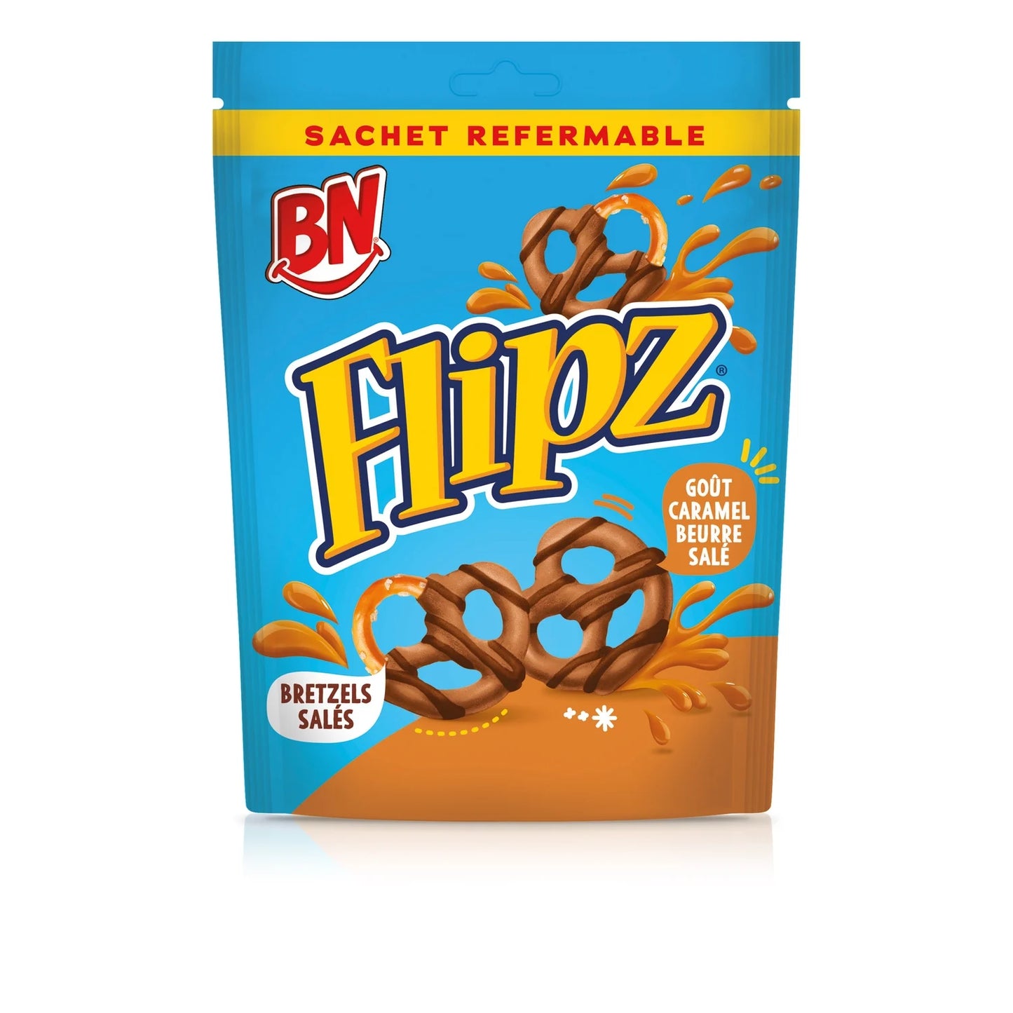 BN, Salted Pretzels with Salted Butter Caramel - Frenchy Candy