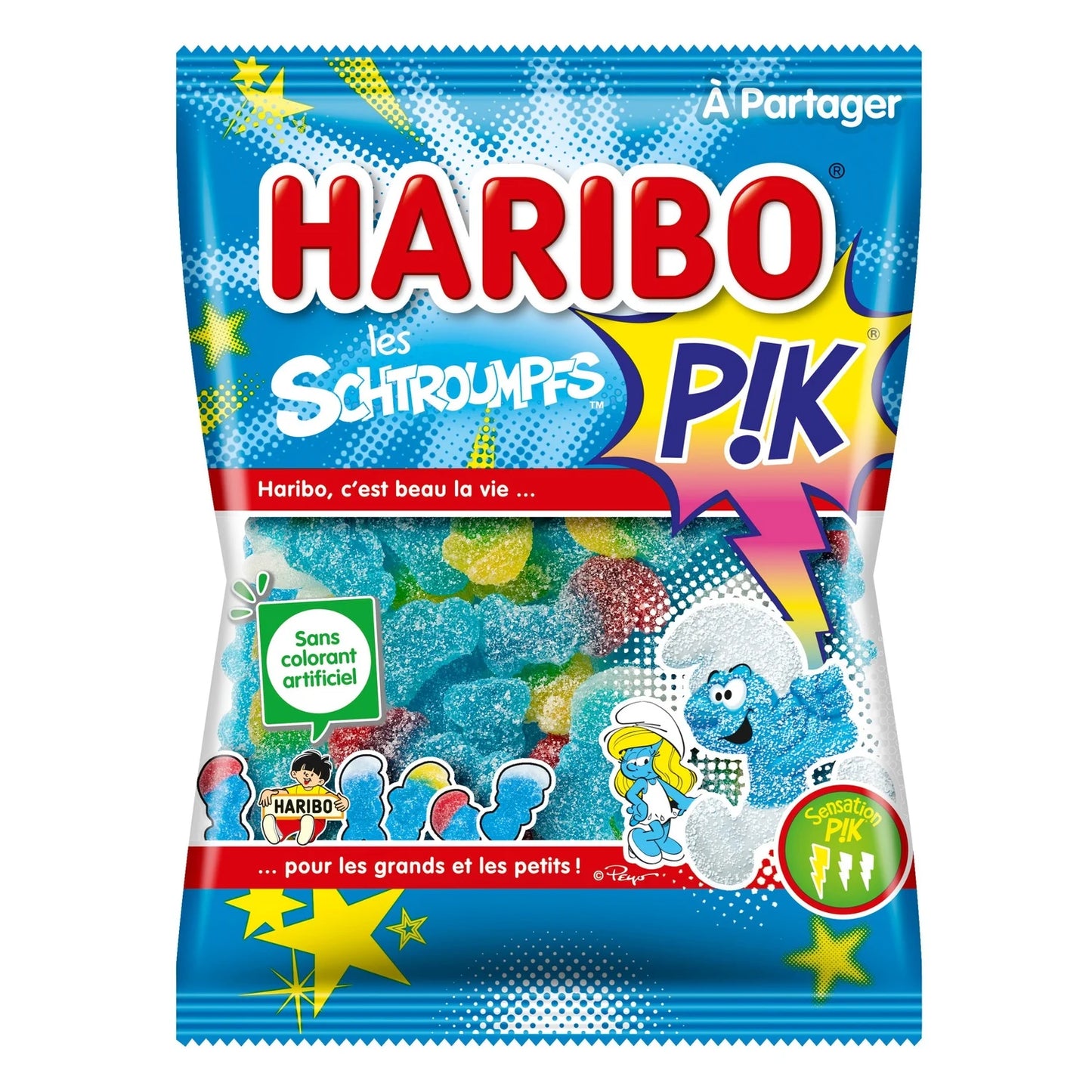 Haribo, The Smurfs Pik Candies - Frenchy Candy