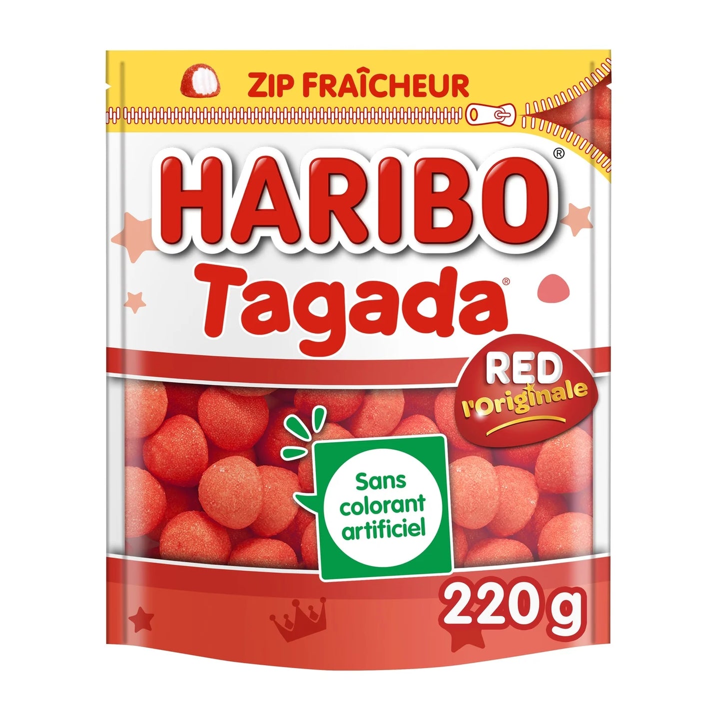 Haribo, Tagada Candies Zip Pack - Frenchy Candy