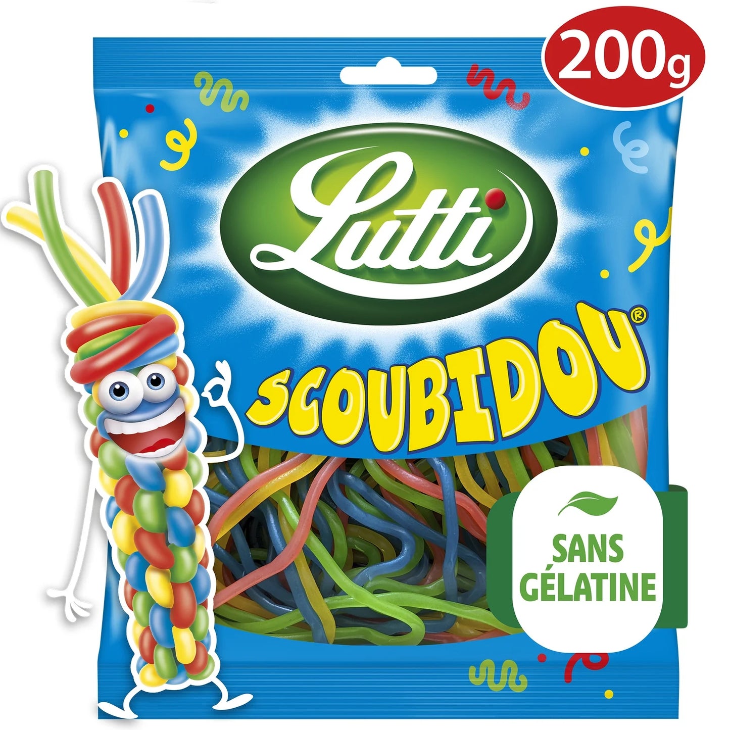 Lutti, Scoubidou Fruit Candies - Frenchy Candy