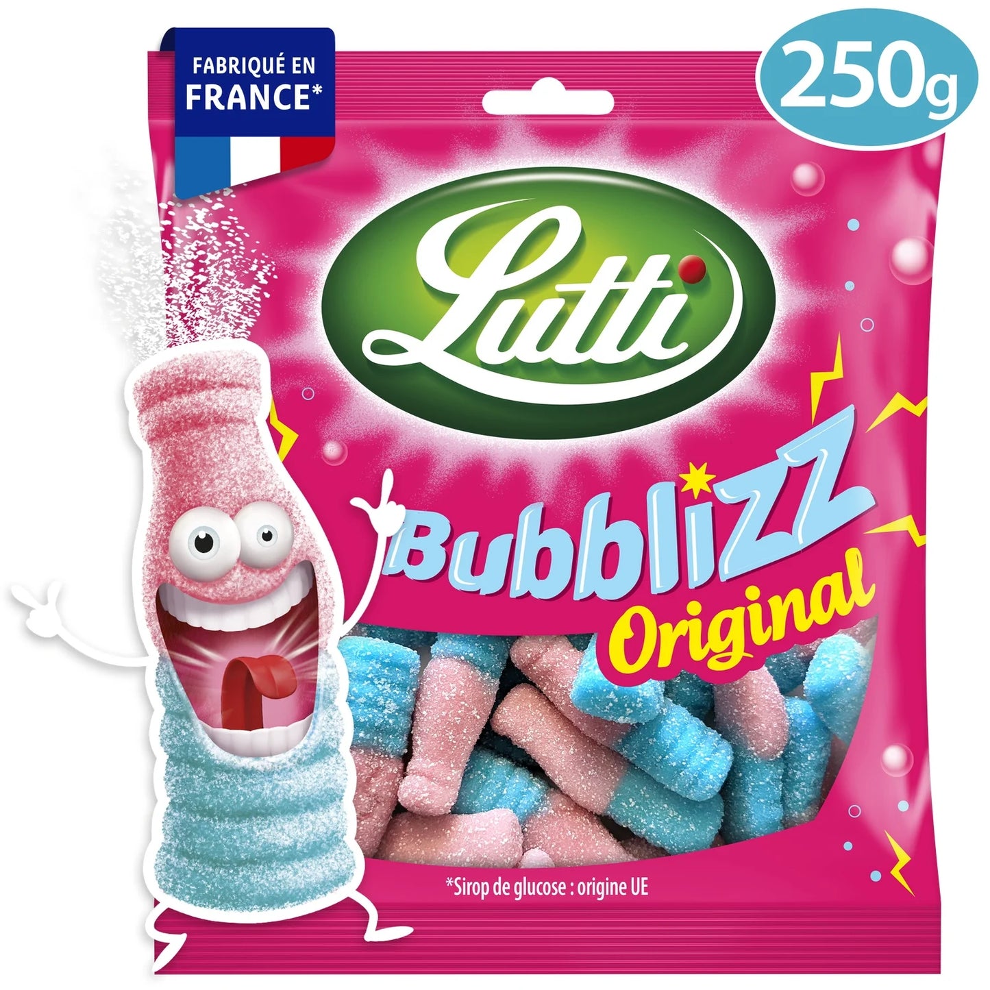 Lutti, Bubblizz Sour Candies - Frenchy Candy