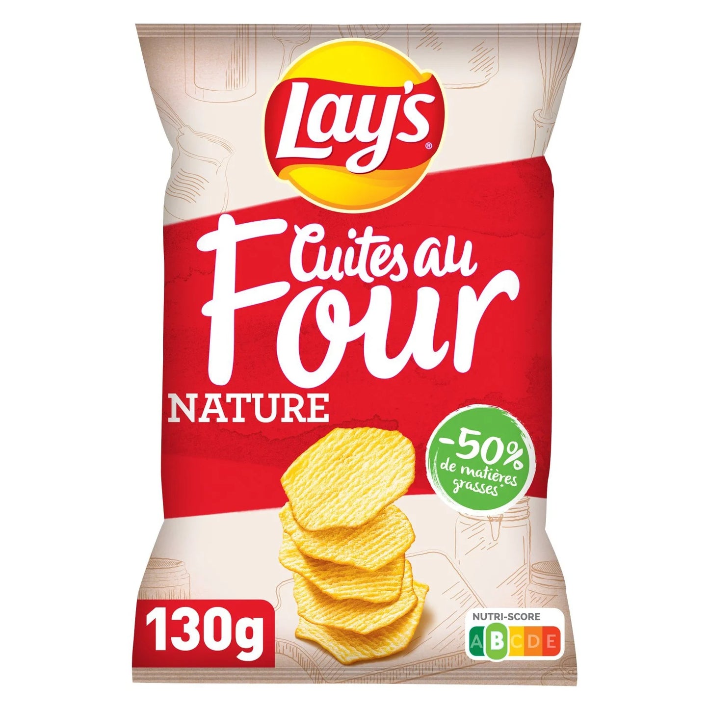 Lay's, Oven-Baked Natural Chips - Frenchy Candy