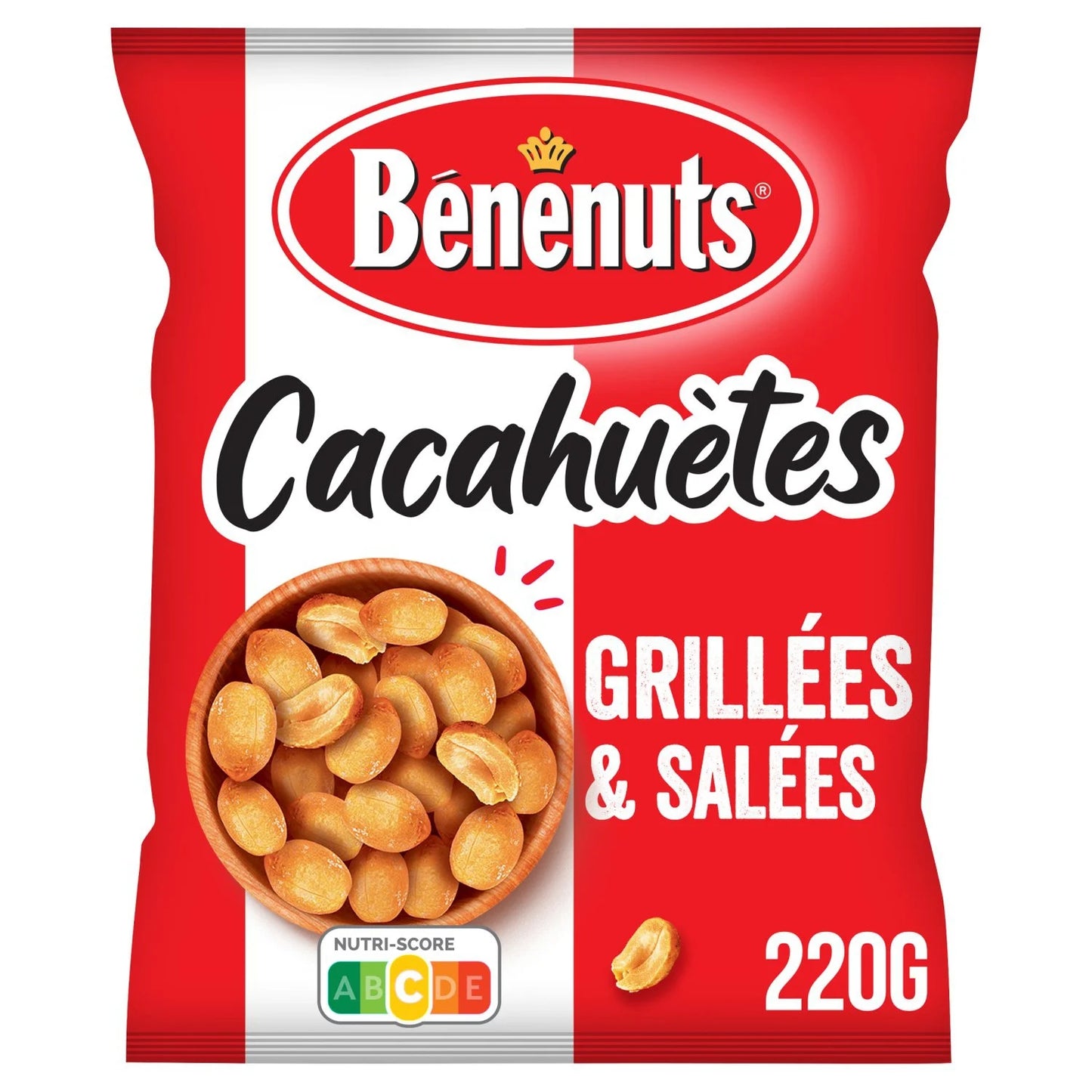 Benenuts, Roasted and Salted Peanuts - Frenchy Candy