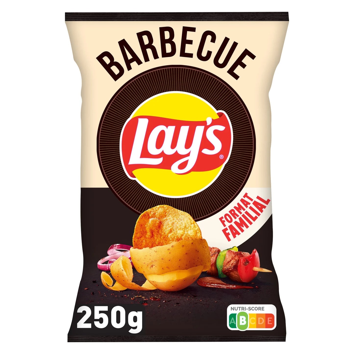 Lay's, Barbecue Flavor Family Size Chips - Frenchy Candy