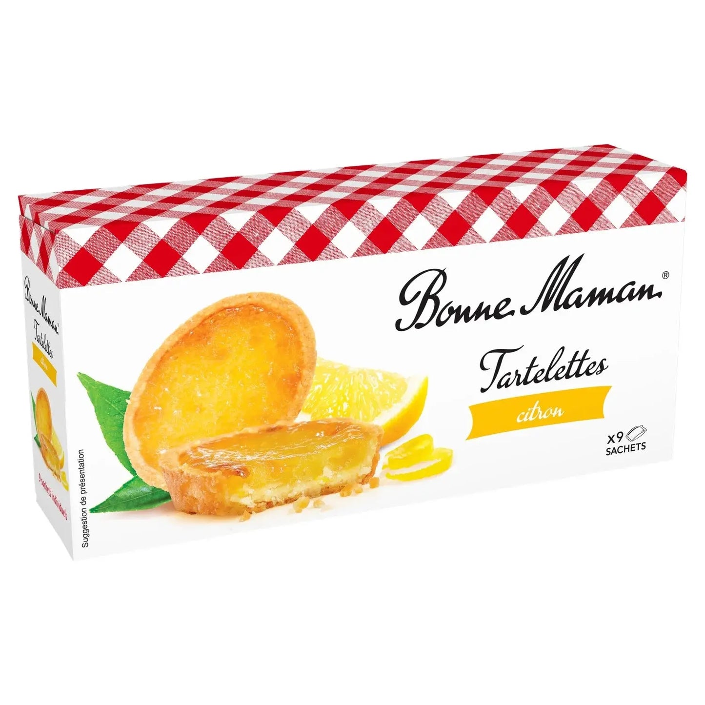 Bonne Maman, Lemon Tartlets Palm Oil-Free Biscuits - Frenchy Candy