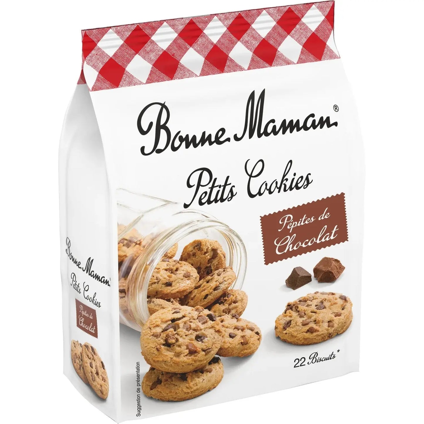 Bonne Maman, Chocolate Chip Mini Cookies Palm Oil-Free - Frenchy Candy