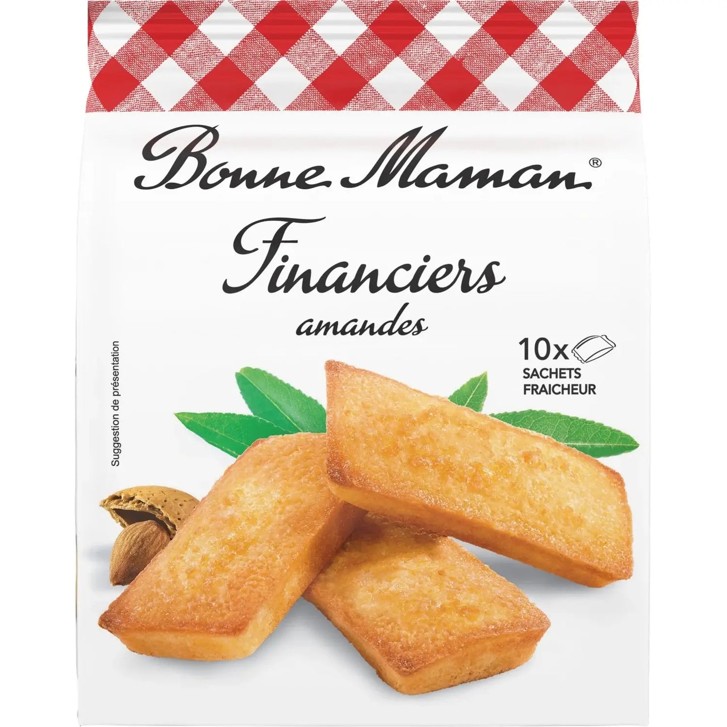 Bonne Maman, Almond Financiers Palm Oil-Free Cakes - Frenchy Candy