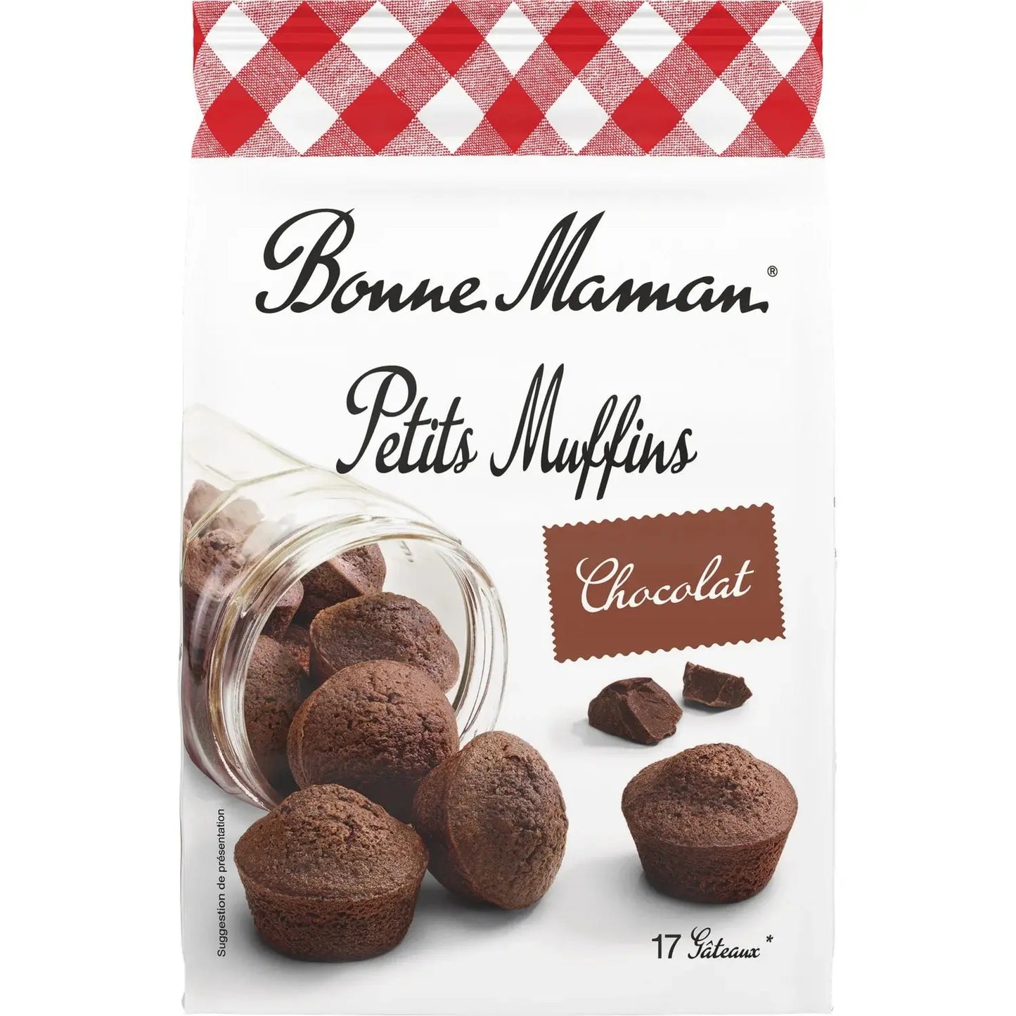 Bonne Maman, Chocolate Mini Muffins Palm Oil-Free - Frenchy Candy