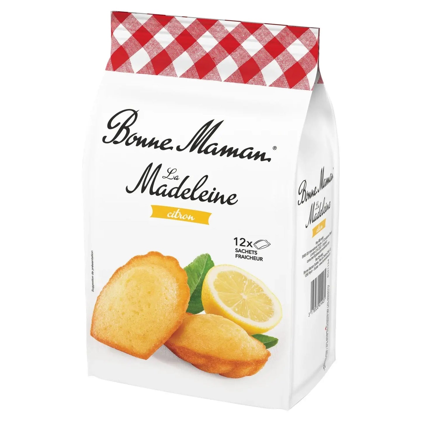 Bonne Maman, Lemon Madeleines Palm Oil-Free - Frenchy Candy