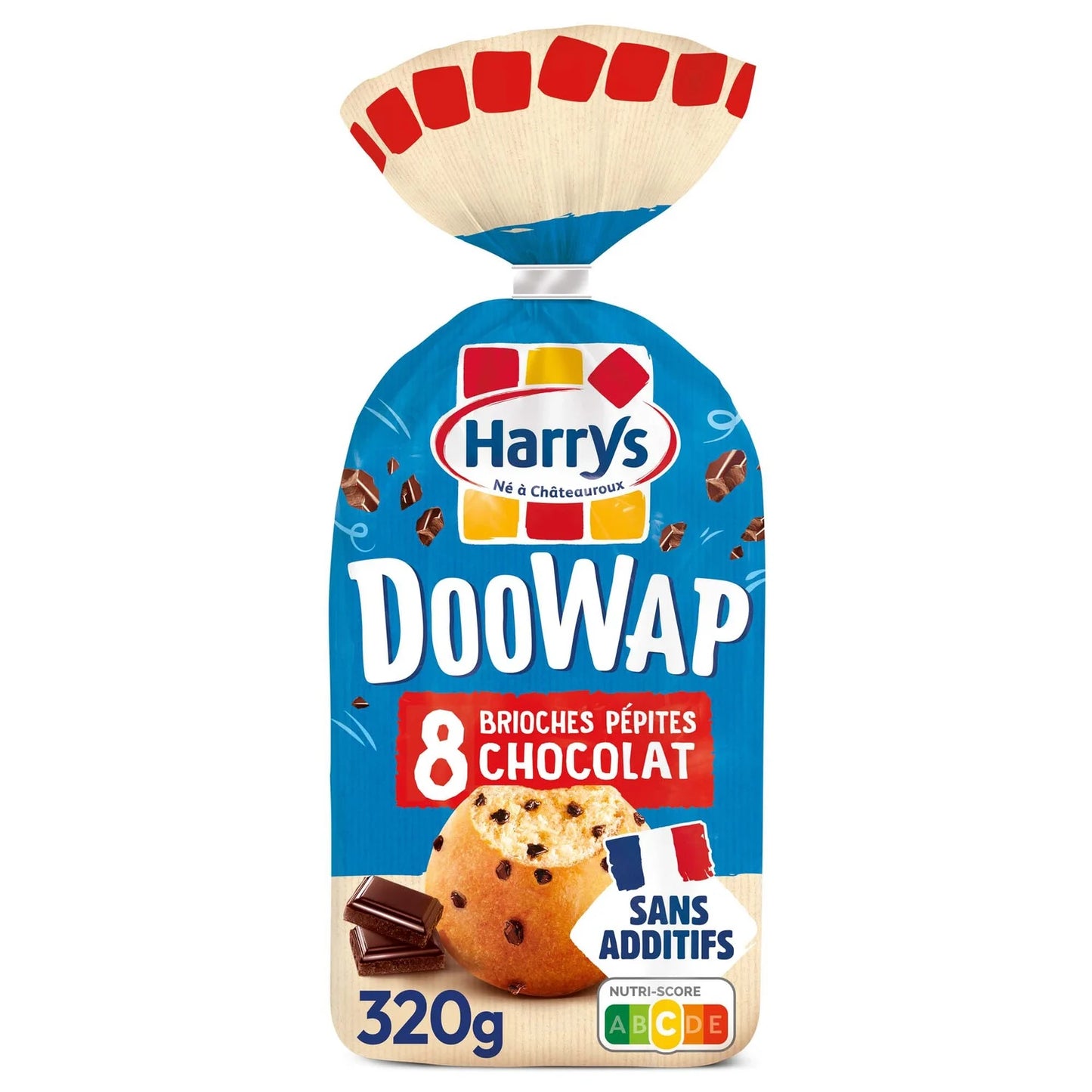 Harry's, Doowap Brioche with Chocolate Chips, No Additives - Frenchy Candy