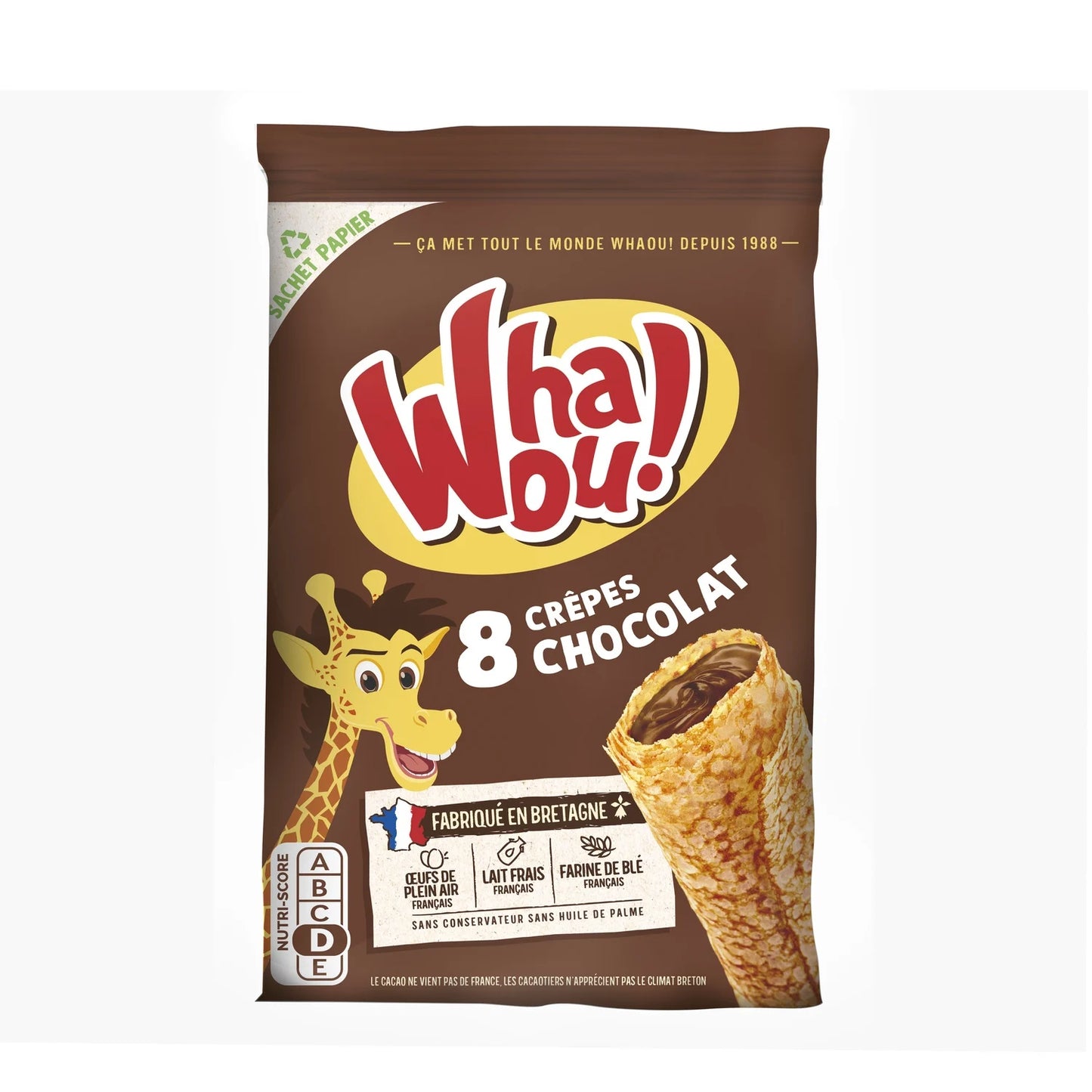 WHAOU!, Chocolate Crepe - Frenchy Candy