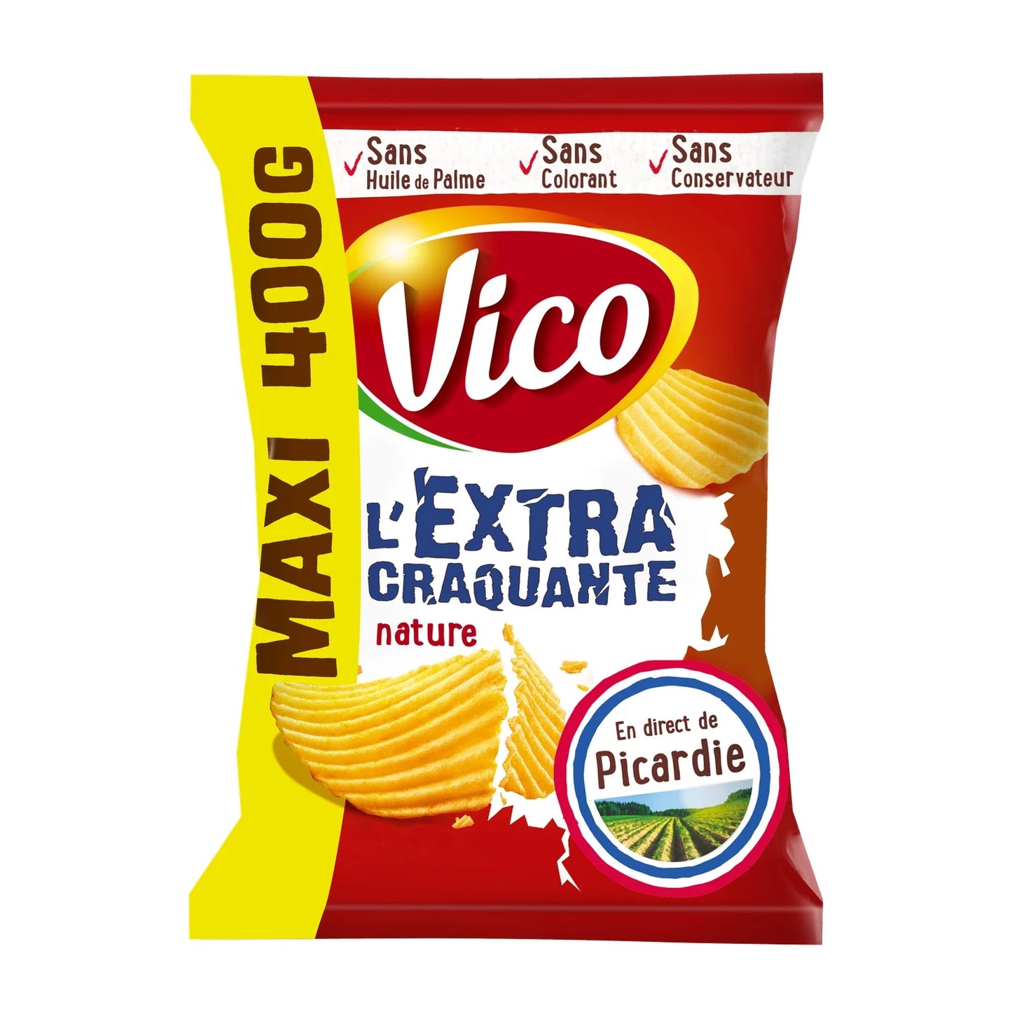 Vico, Extra Crispy Natural Chips MAXI - Frenchy Candy