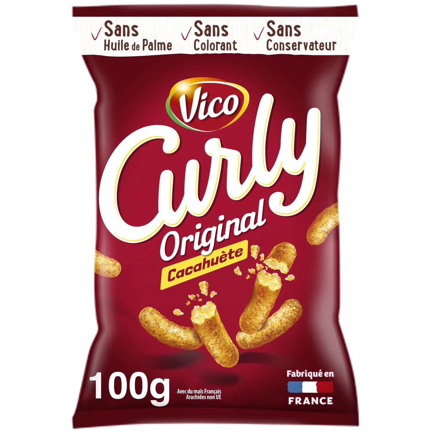 CURLY, Peanut Snacks - Frenchy Candy
