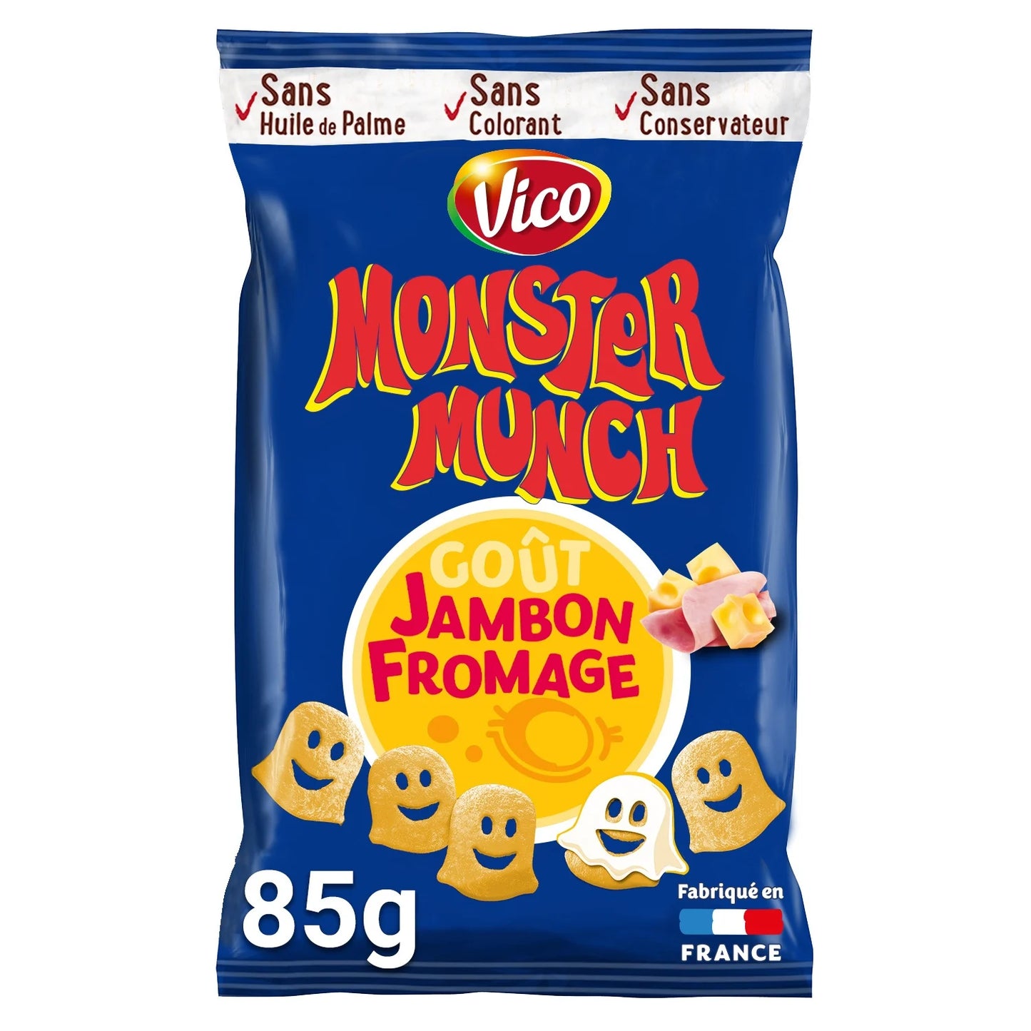 Monster Munch, Ham/Cheese Flavor - Frenchy Candy