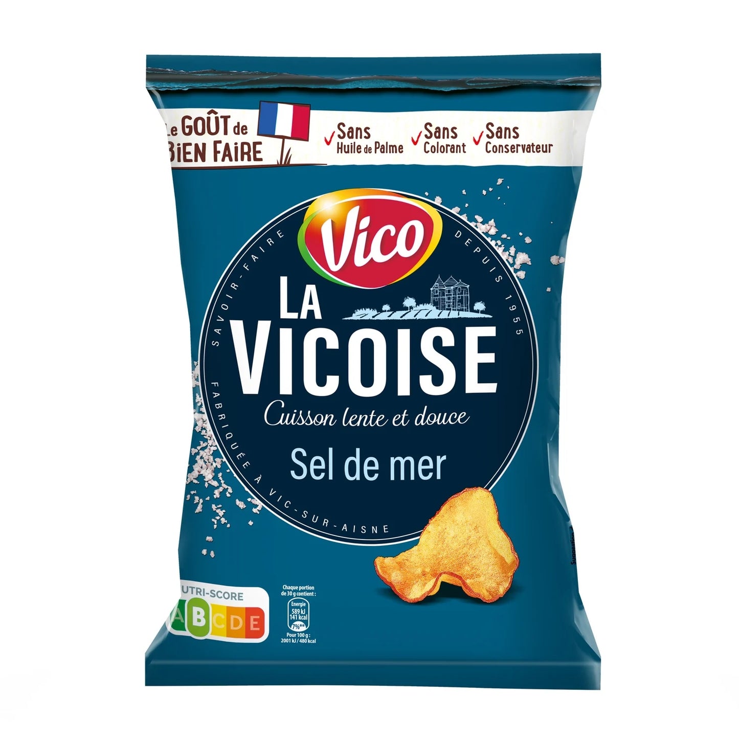 Vico, Sea Salt Chips - Frenchy Candy
