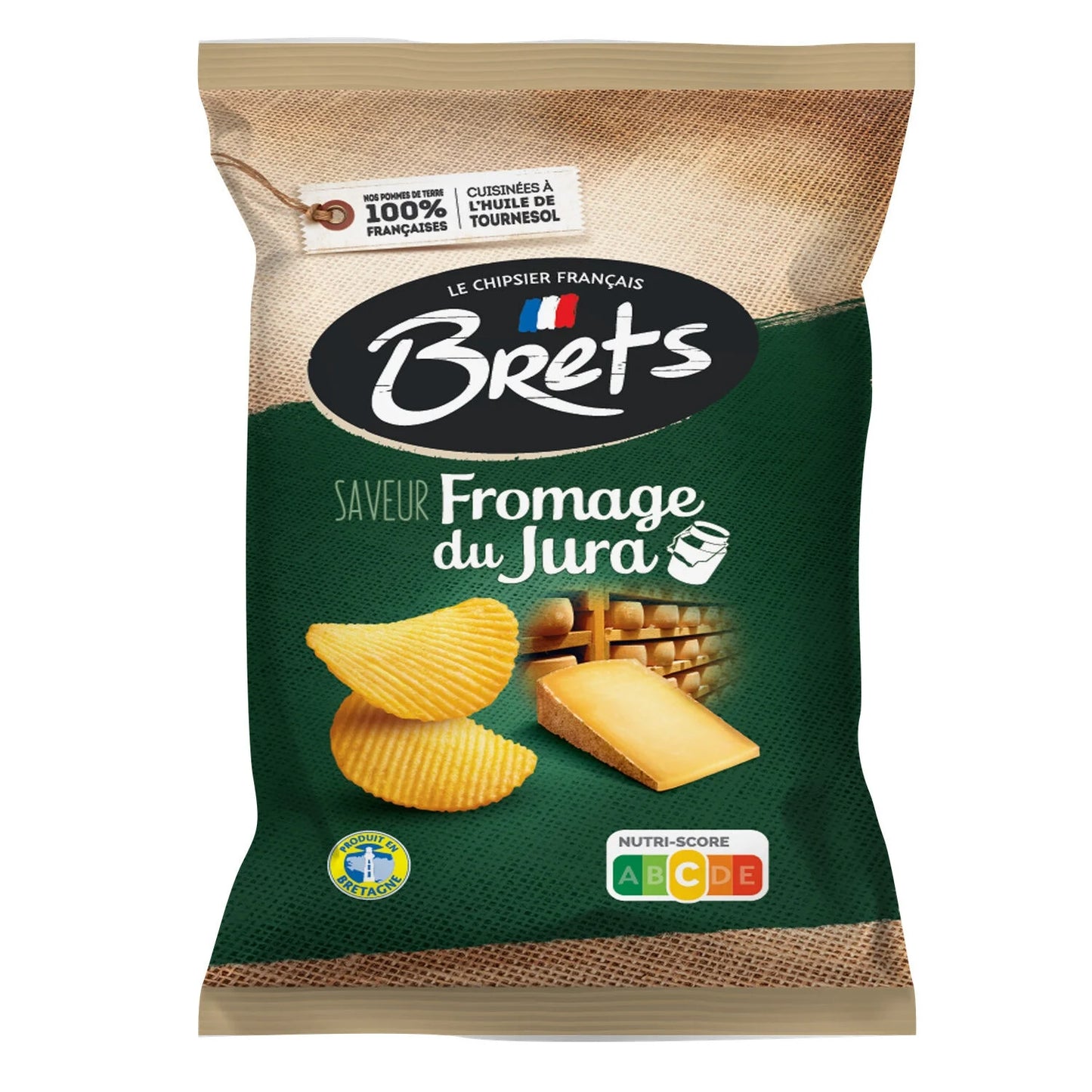 Brets, Comté Cheese Chips - Frenchy Candy