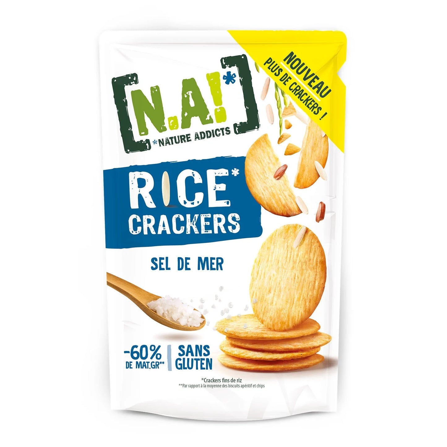 N.A!, Rice Crackers with Sea Salt - Frenchy Candy