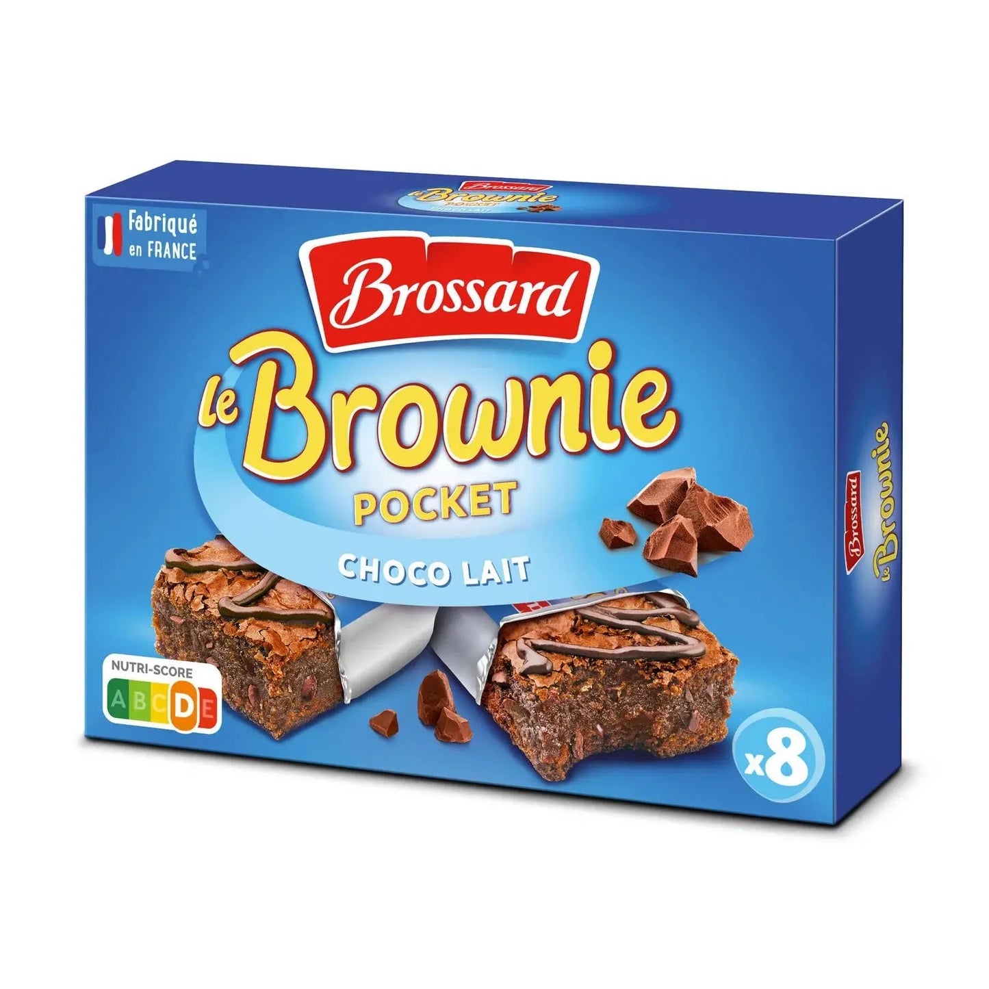 Brossard, Milk Chocolate Brownie Cakes - Frenchy Candy