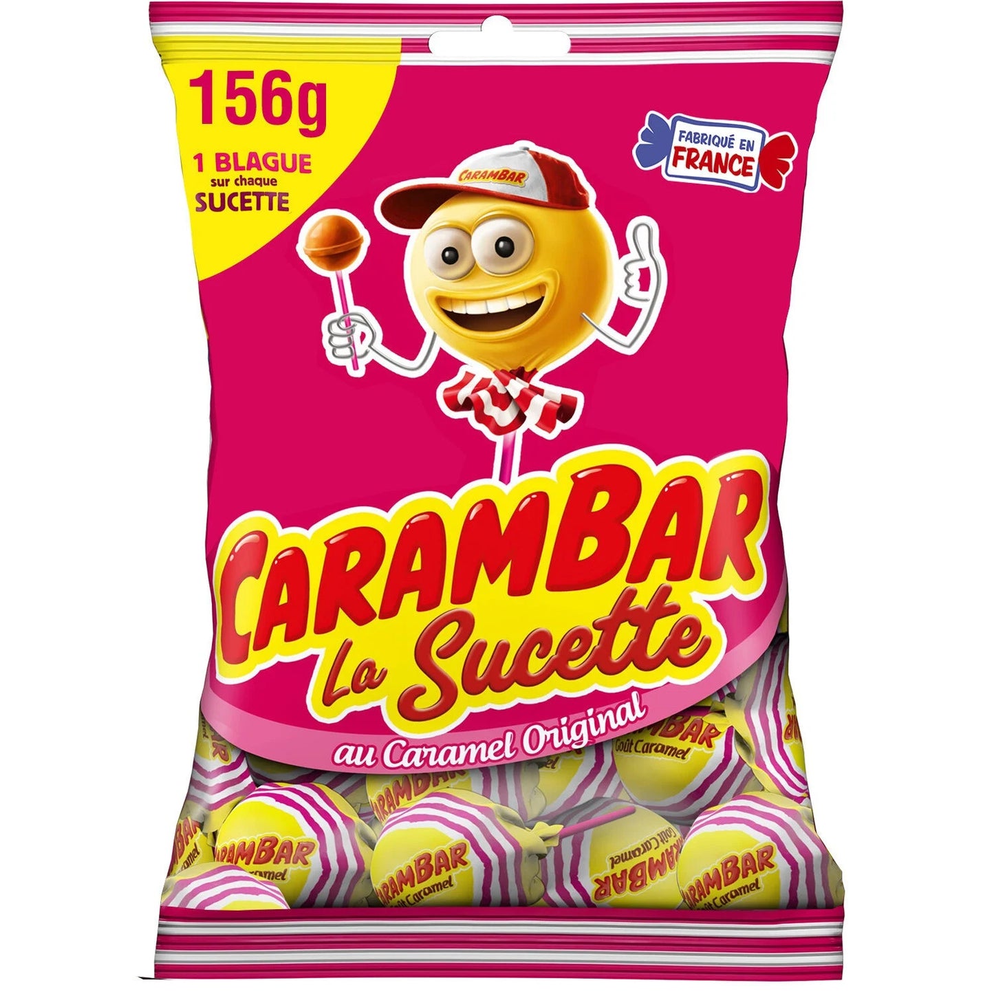 Carambar, Caramel Lollipops - Frenchy Candy