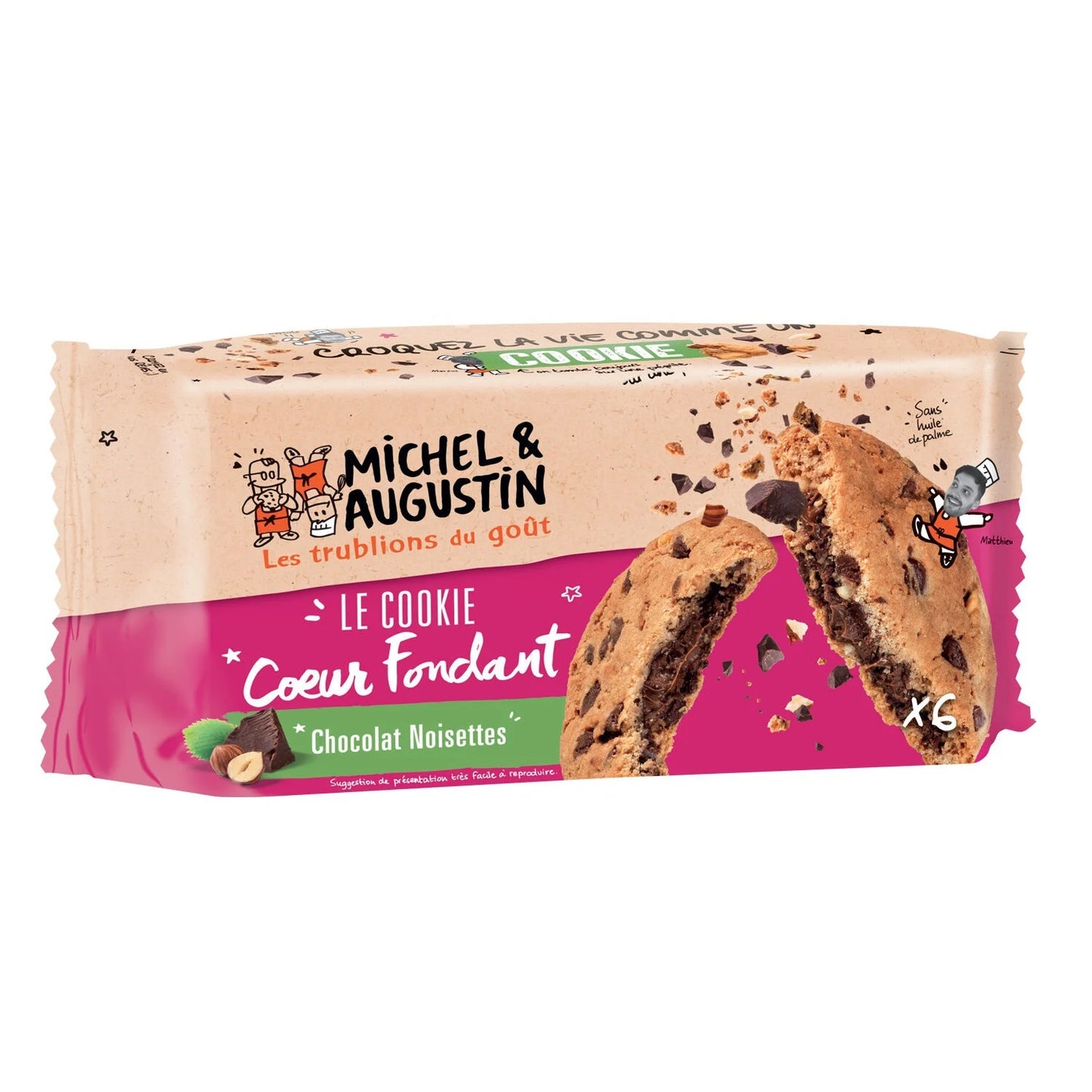 Michel et Augustin, Hazelnut Chocolate Cookies - Frenchy Candy