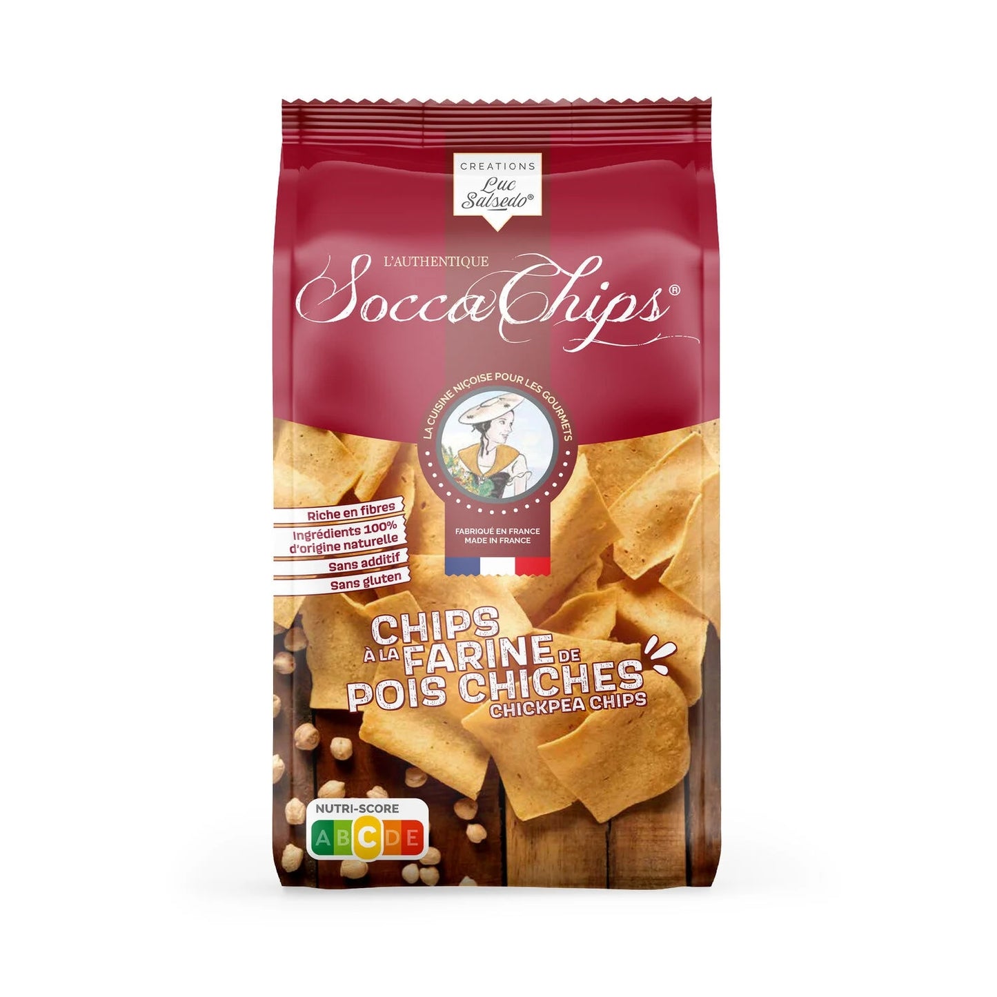 Socca Chips, Chickpea Flour Gluten-Free Chips - Frenchy Candy