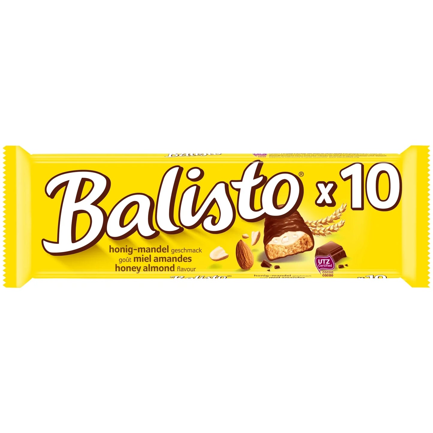 Balisto, Milk Honey and Almond Chocolate Bars - Frenchy Candy