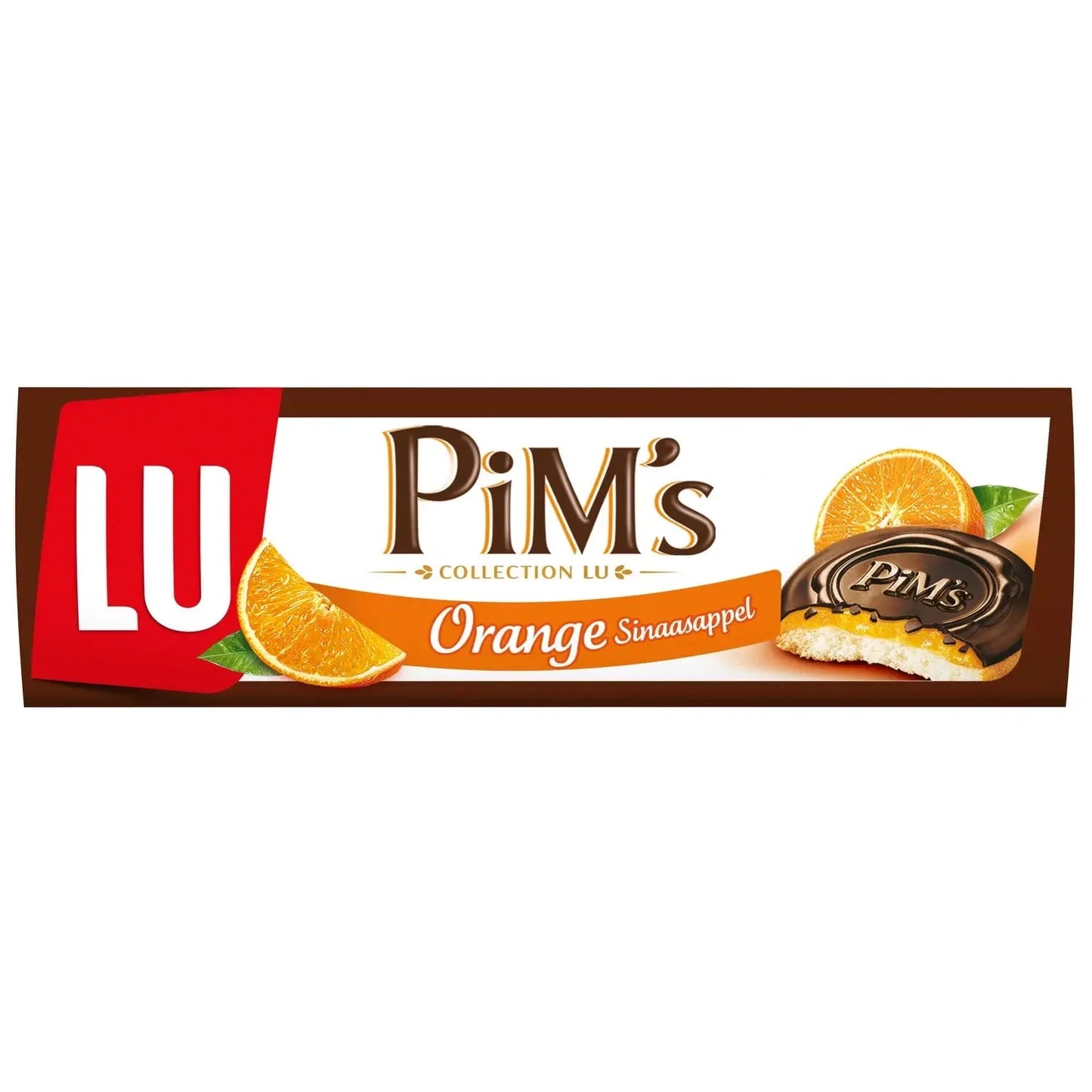 LU, Pim's sponge biscuits coated with orange and chocolate - Frenchy Candy