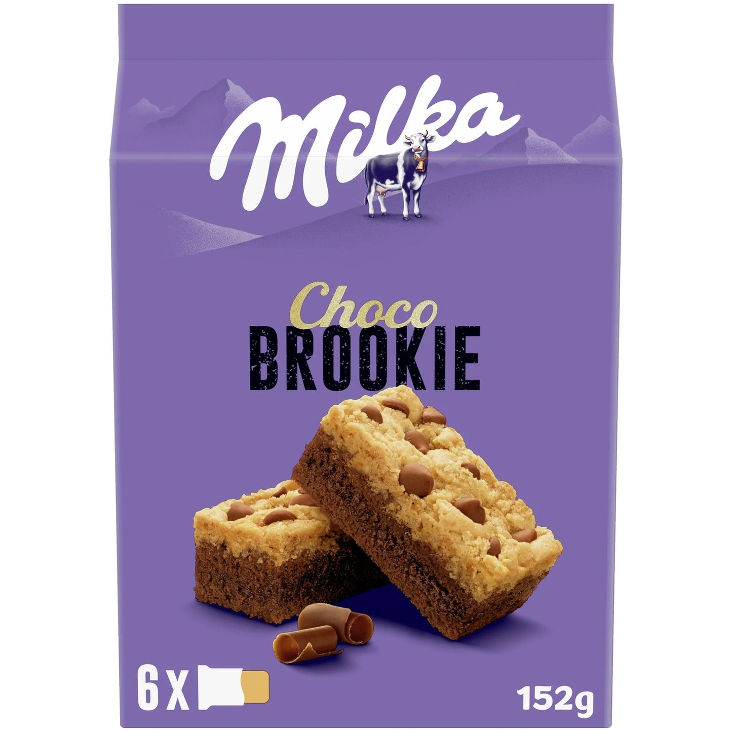 Milka, Choco Brookie, Soft Chocolate Chip Cakes - Frenchy Candy