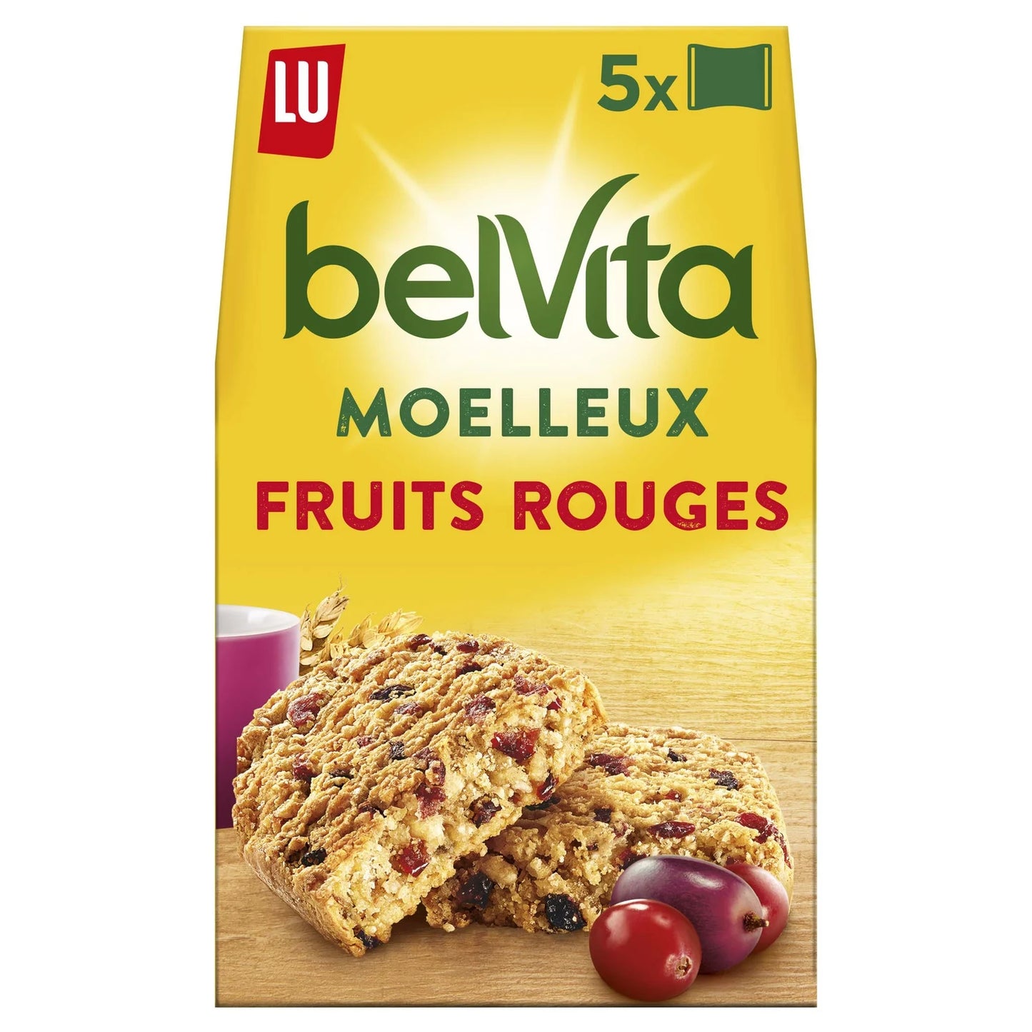 LU, Belvita Soft Red Fruit Breakfast Biscuits - Frenchy Candy