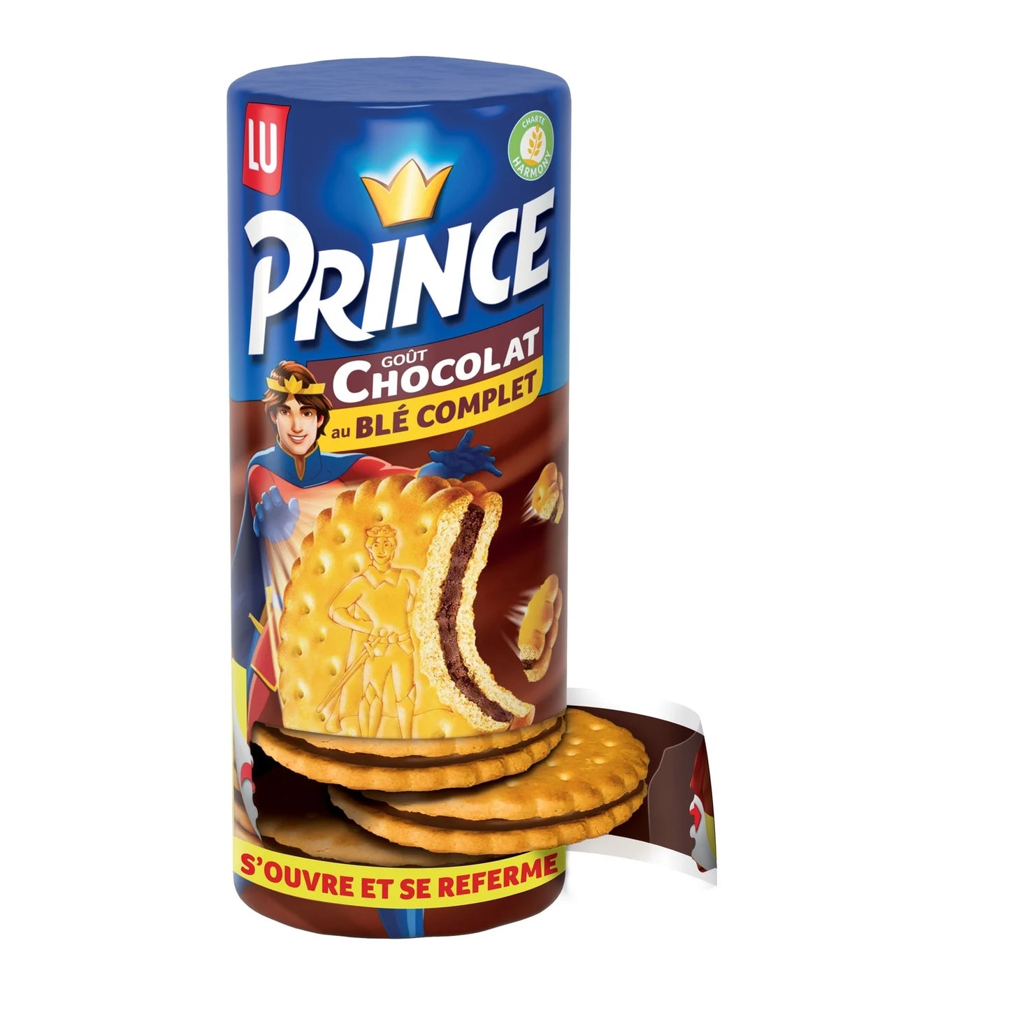 LU, Prince Whole Wheat Biscuits filled with Chocolate - Frenchy Candy