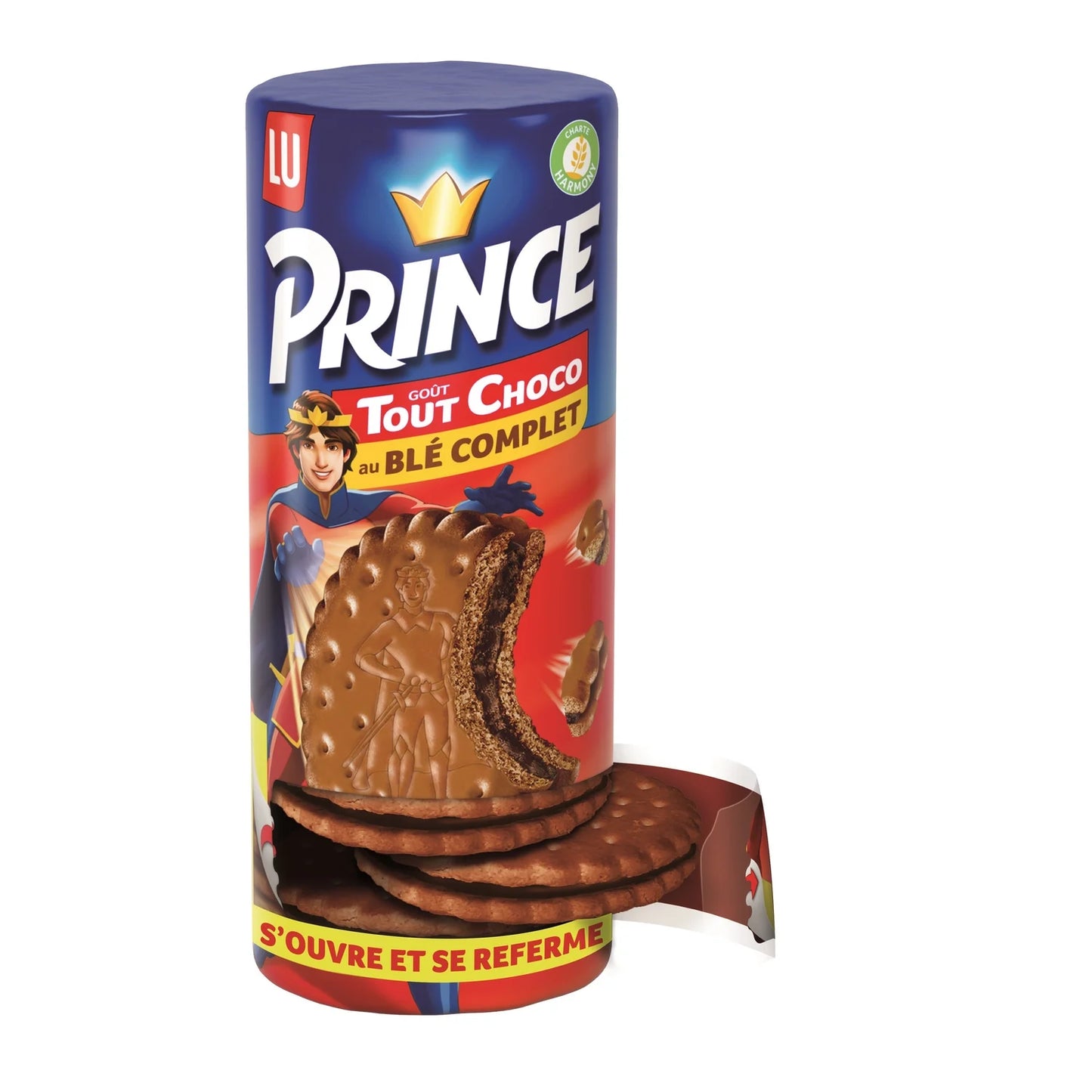 LU, Prince Whole Wheat Biscuits filled with Chocolate - Frenchy Candy