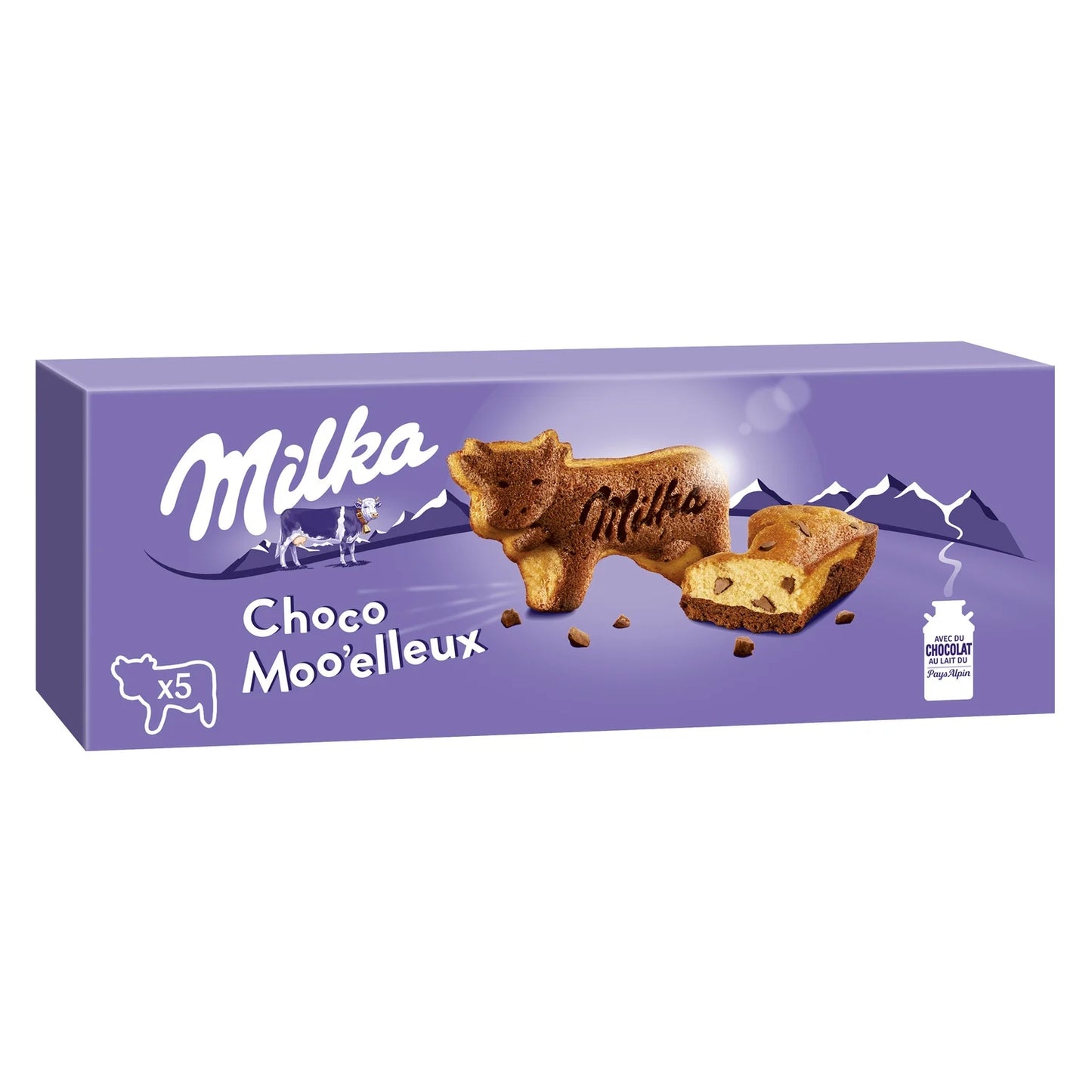 Milka, Choco Moelleux Chocolate Chip Soft Cakes - Frenchy Candy