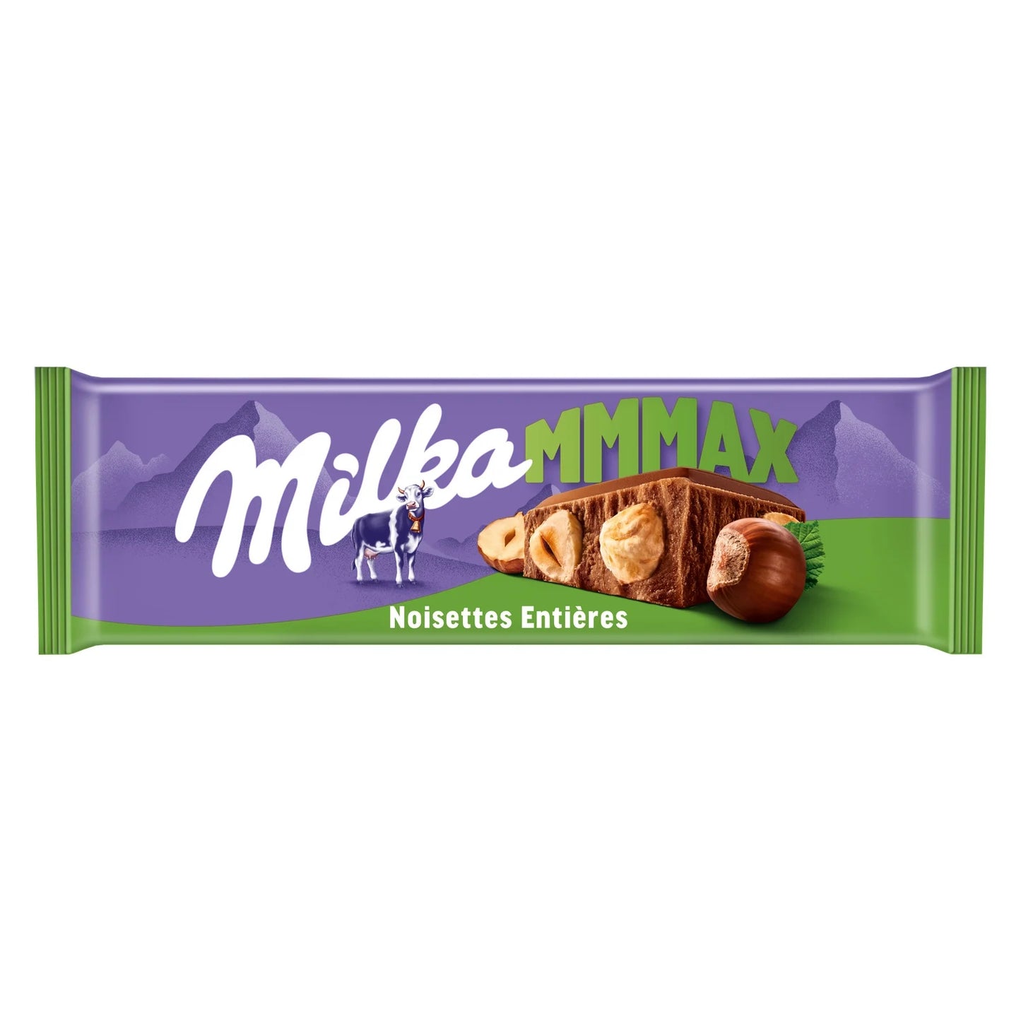 Milka, Milk Chocolate with Whole Hazelnuts MMMax - Frenchy Candy