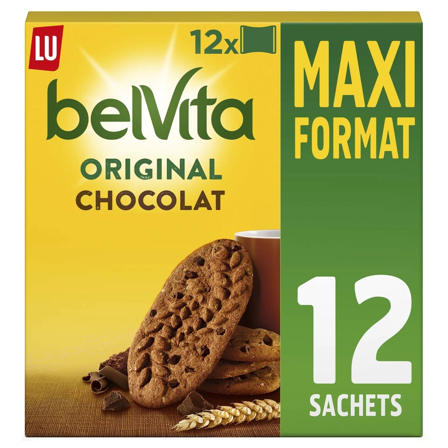 LU, Belvita Original Chocolate Breakfast Biscuits MAXI - Frenchy Candy
