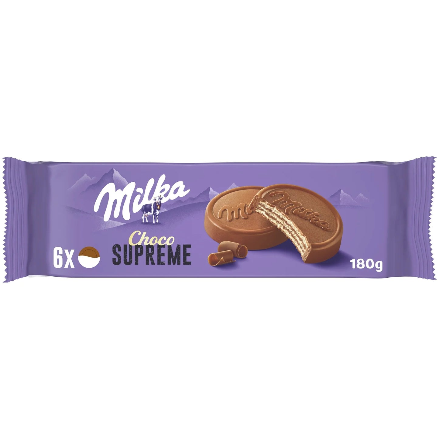 Milka, Choco Suprême Milk Chocolate Coated Wafers - Frenchy Candy