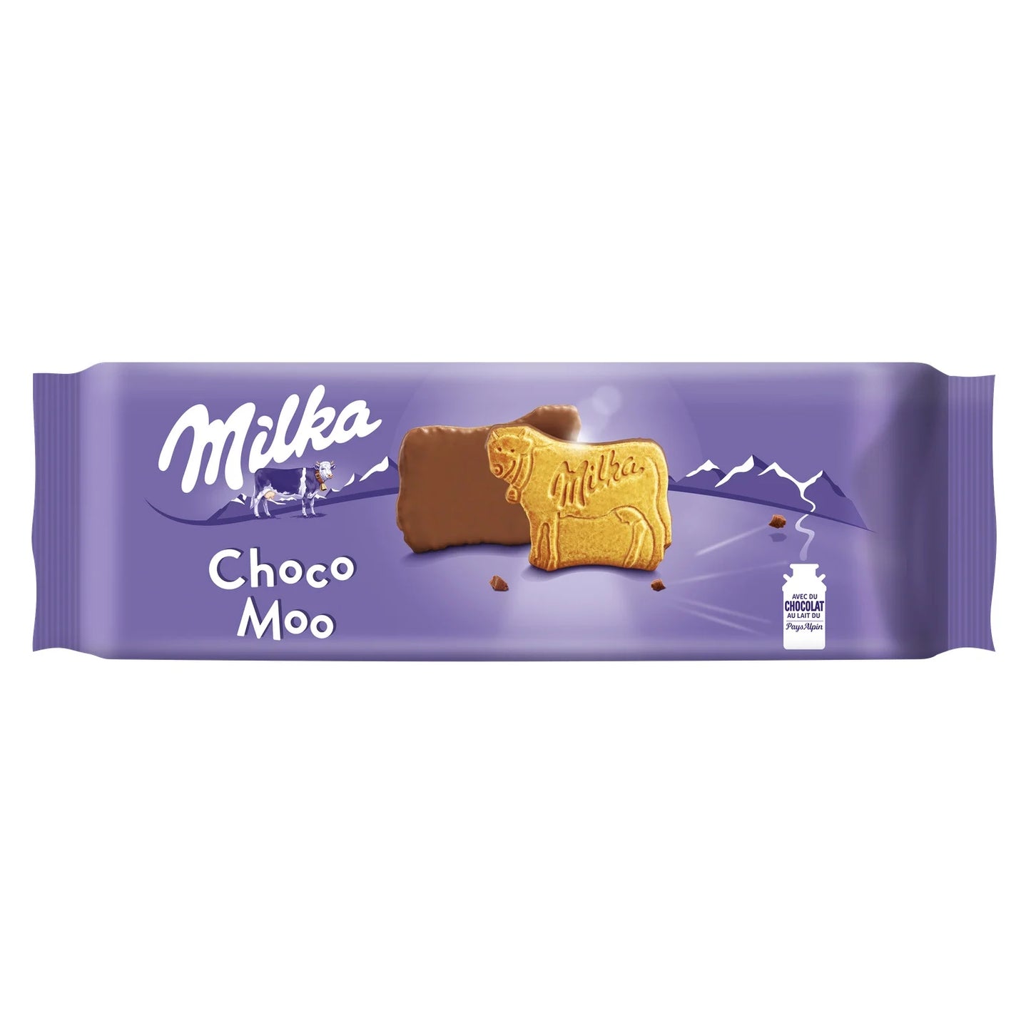 Milka, Choco Moo Milk Chocolate Coated Biscuits - Frenchy Candy