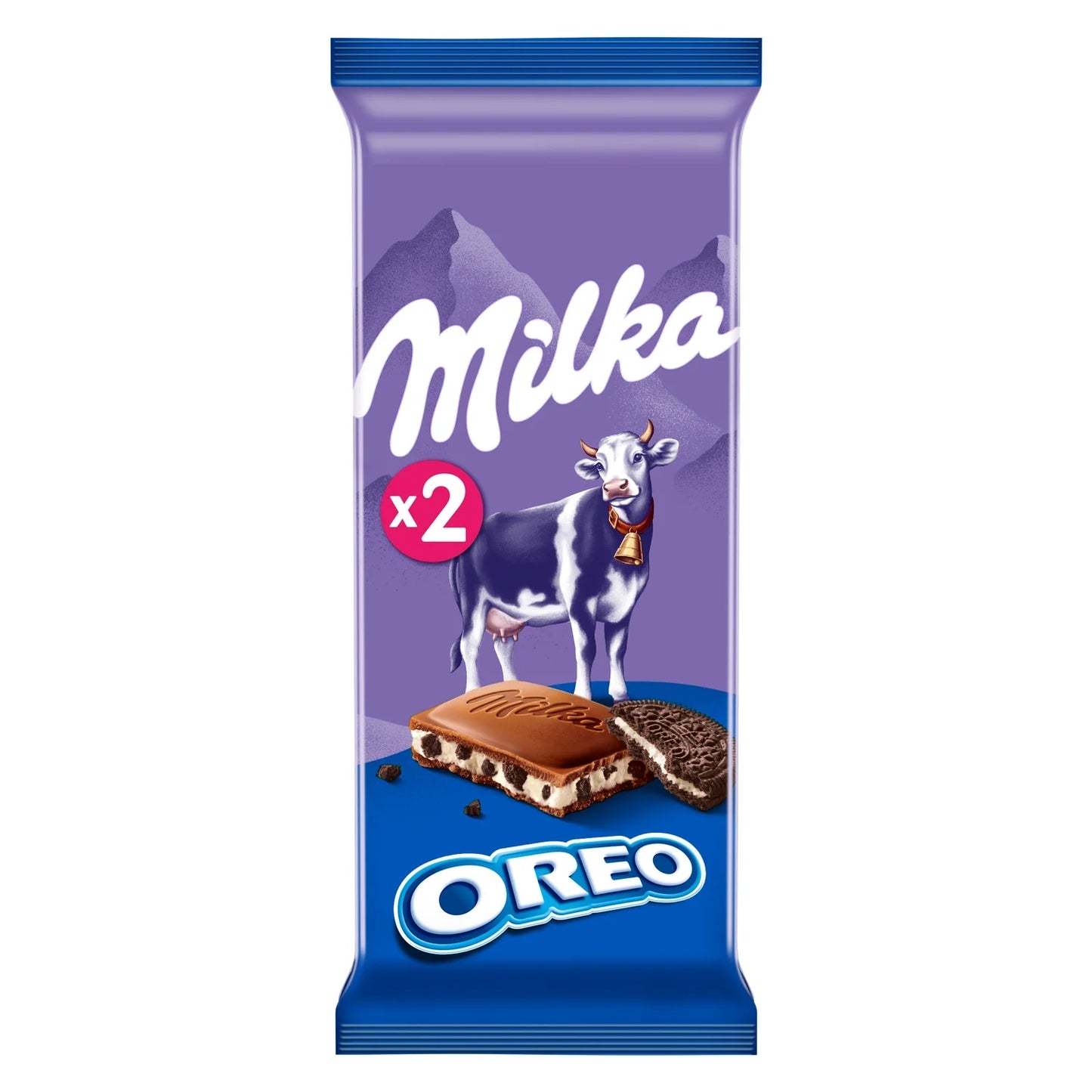 Milka, Milk Chocolate with Oreo Crumbles Bar - Frenchy Candy