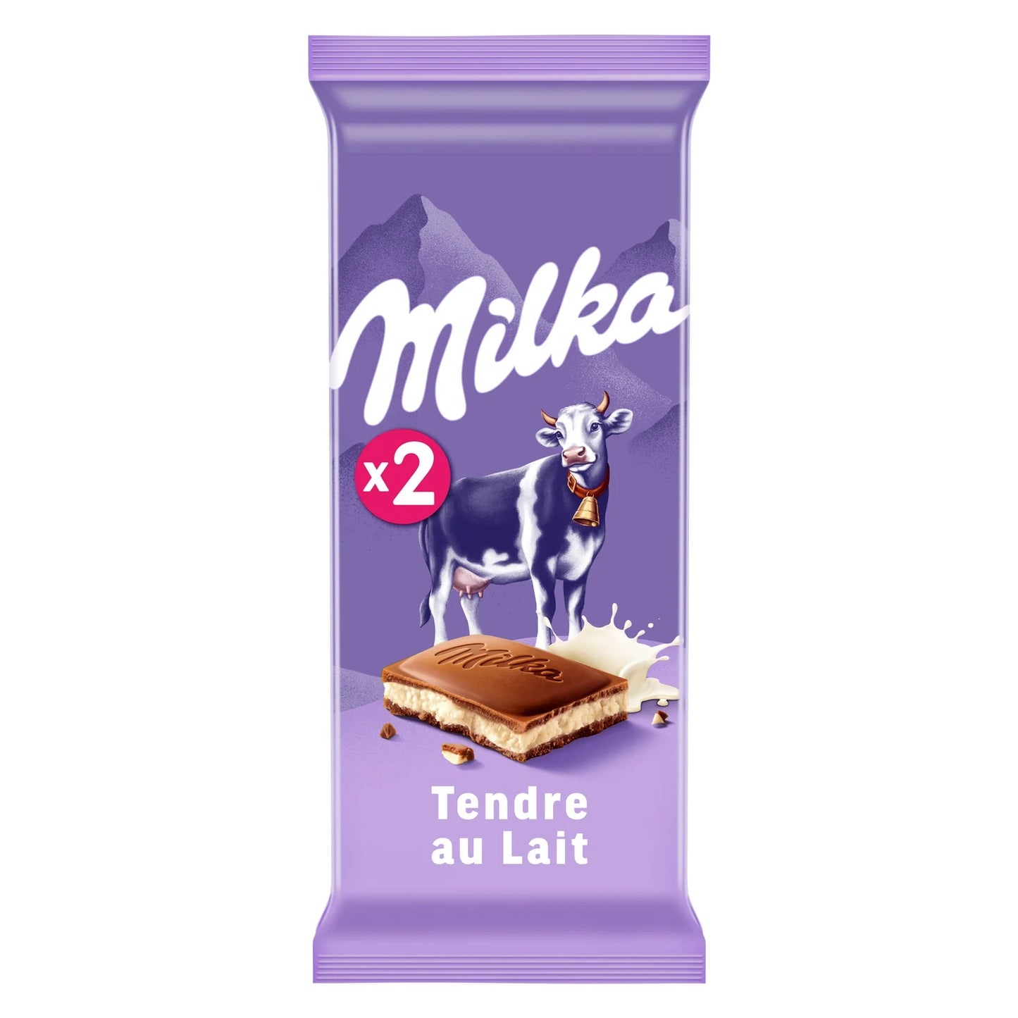 Milka, Tender Milk Chocolate Bar - Frenchy Candy