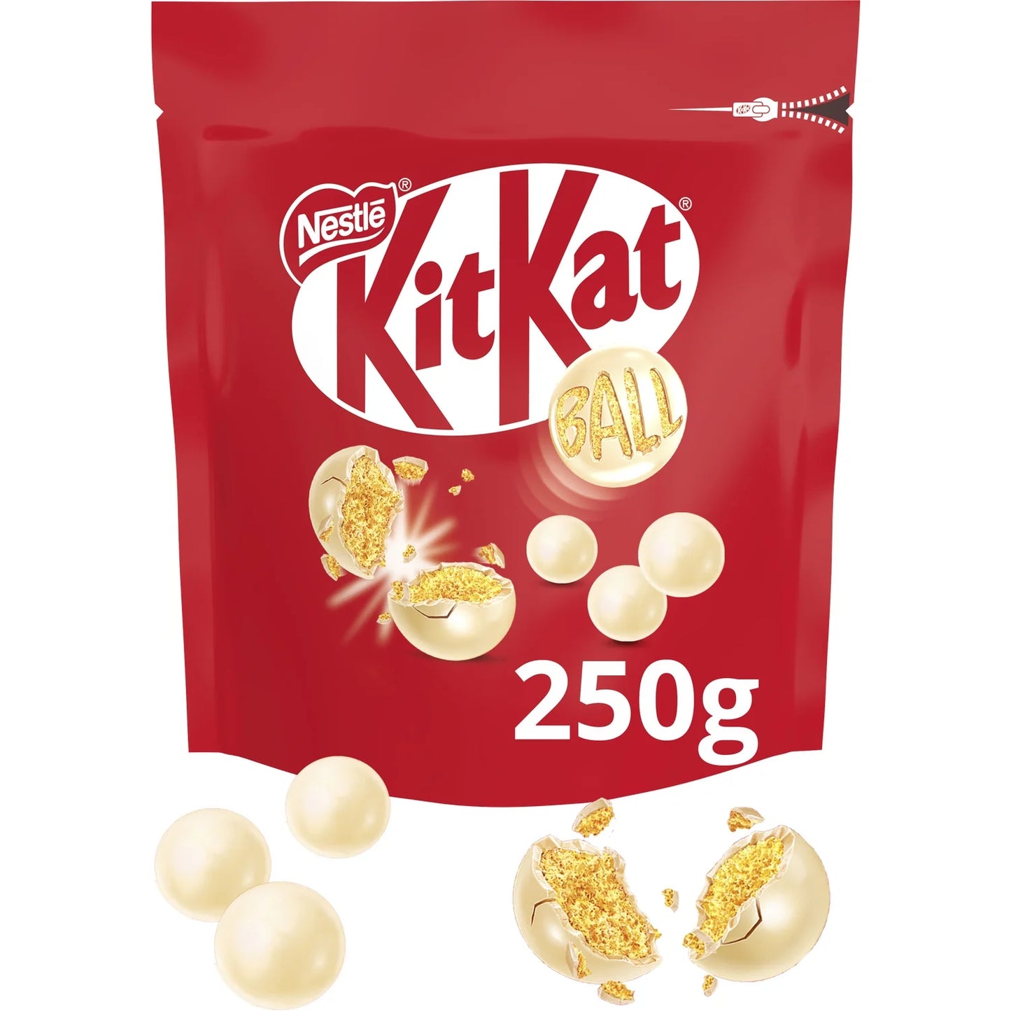 KitKat, White Chocolate Balls - Frenchy Candy