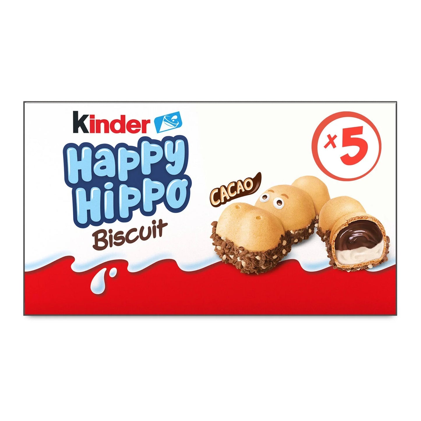 Kinder, Happy Hippo Cocoa Filled Biscuits - Frenchy Candy