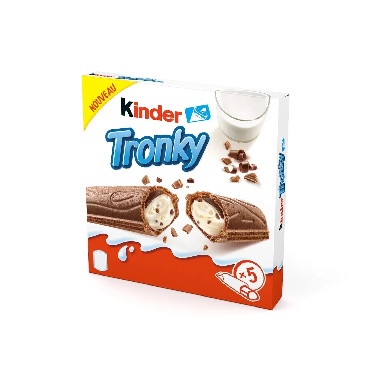 Kinder, Tronky Hazelnut and Cocoa Filled Biscuits - Frenchy Candy