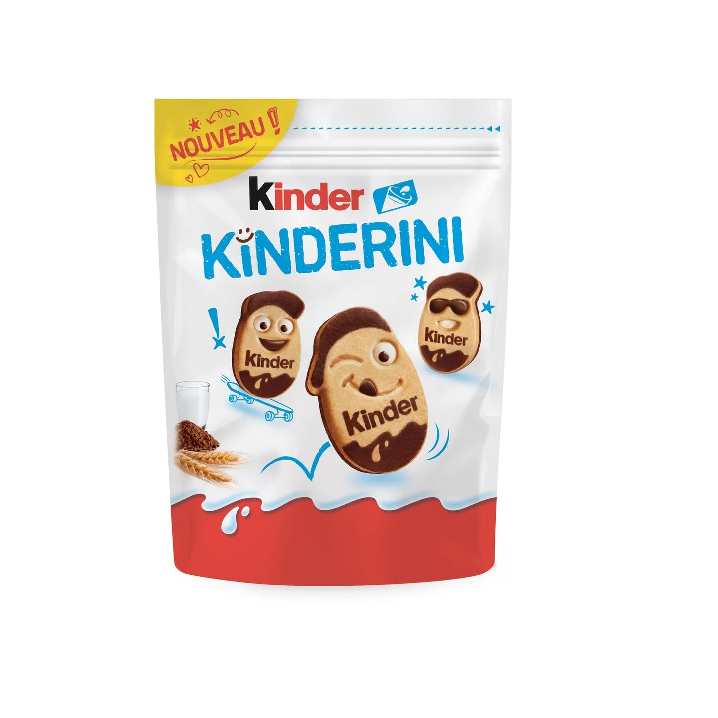 Kinder, Kinderini Chocolate Biscuits - Frenchy Candy