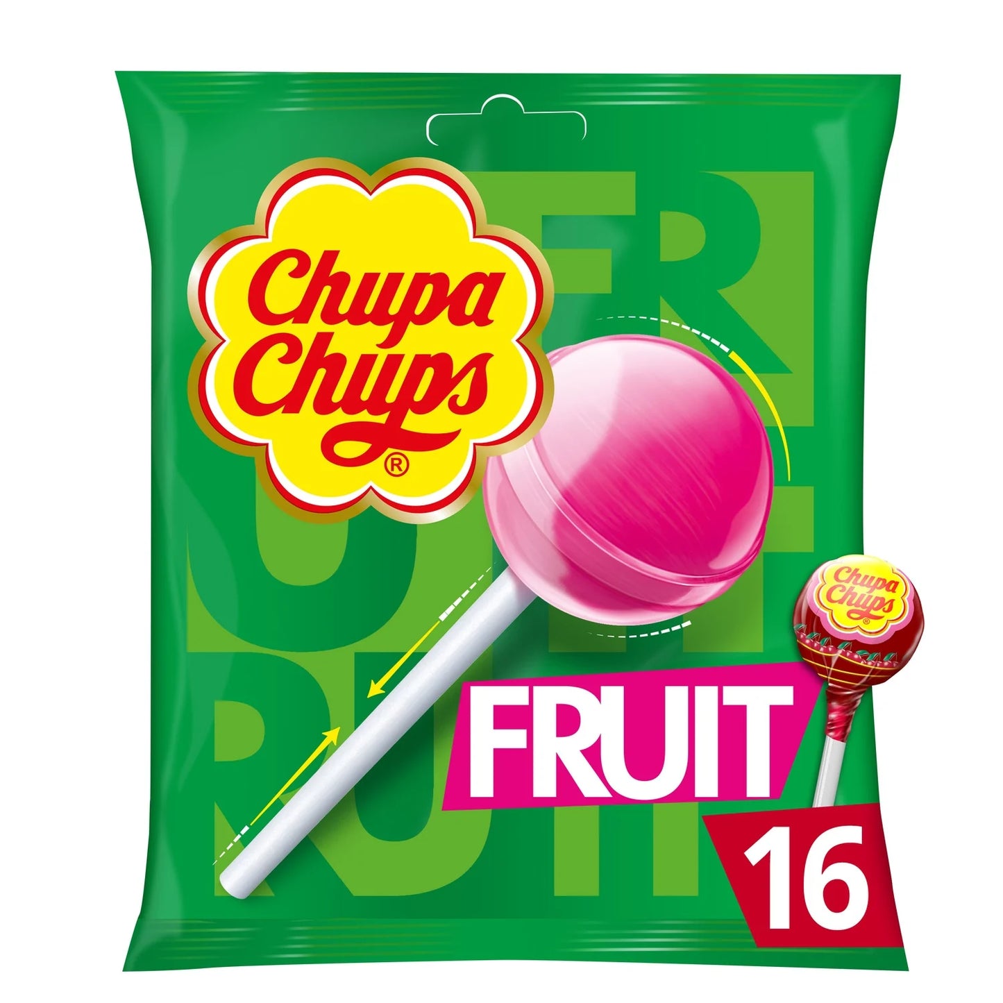 Chupa Chups, Fruit Lollipops - Frenchy Candy