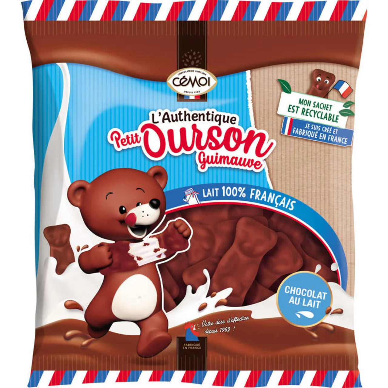 Cémoi, Milk Chocolate Marshmallow Bear