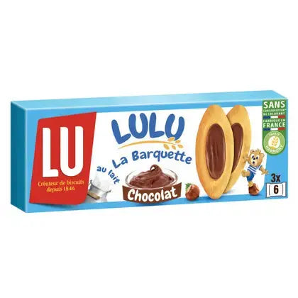 LU, La Barquette Lulu chocolate biscuits - Frenchy Candy
