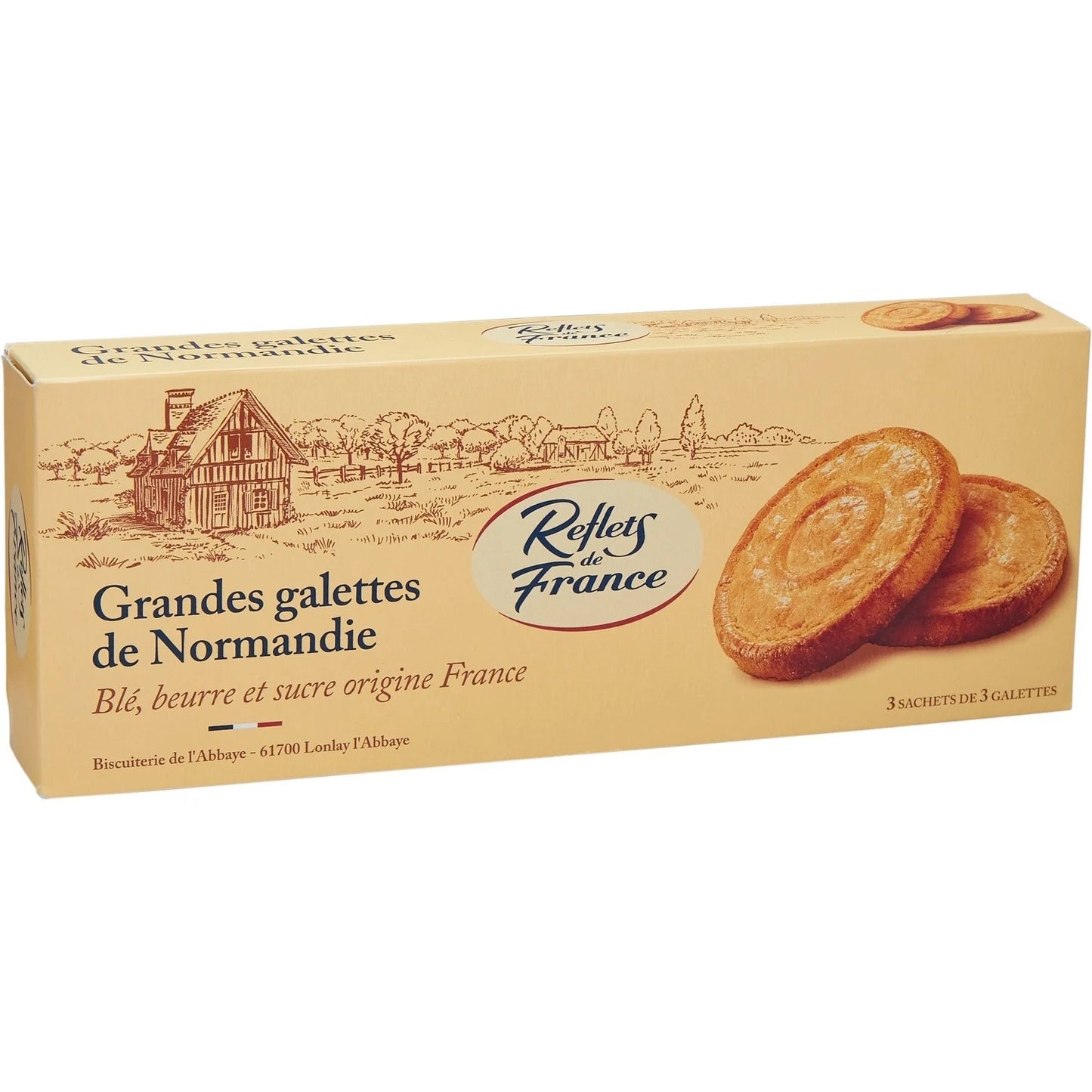 Reflets de France, Large Galettes Biscuits - Frenchy Candy
