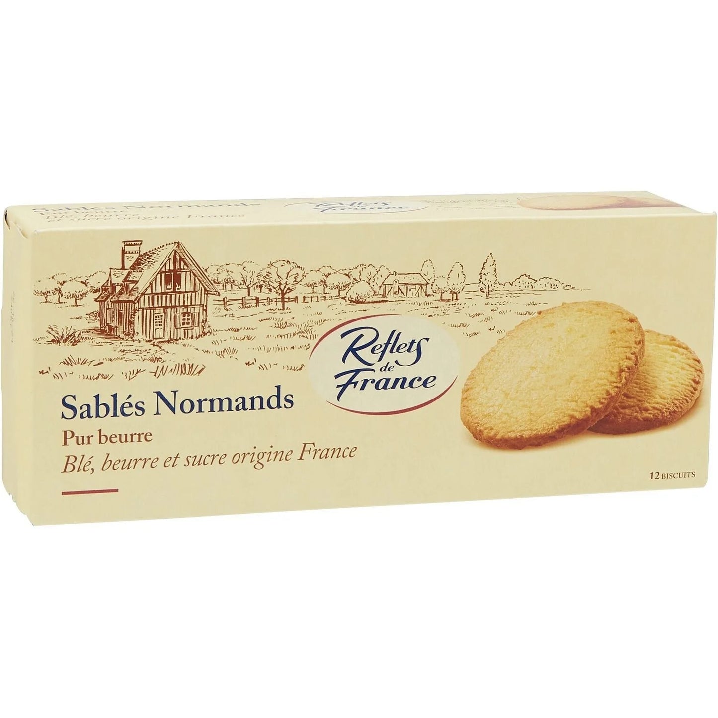 Reflets de France, Normandy Shortbread Biscuits - Frenchy Candy